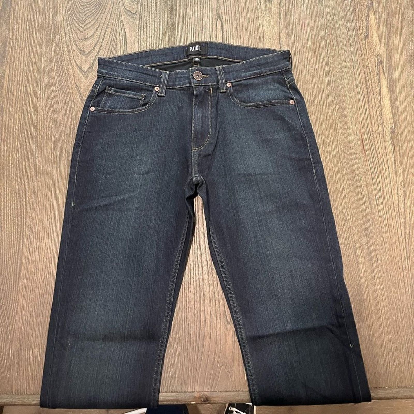 Paige Paige Jeans Mens Federal Slim Straight Jeans Cellar Size 30 Size US 30 / EU 46 - 5 Thumbnail
