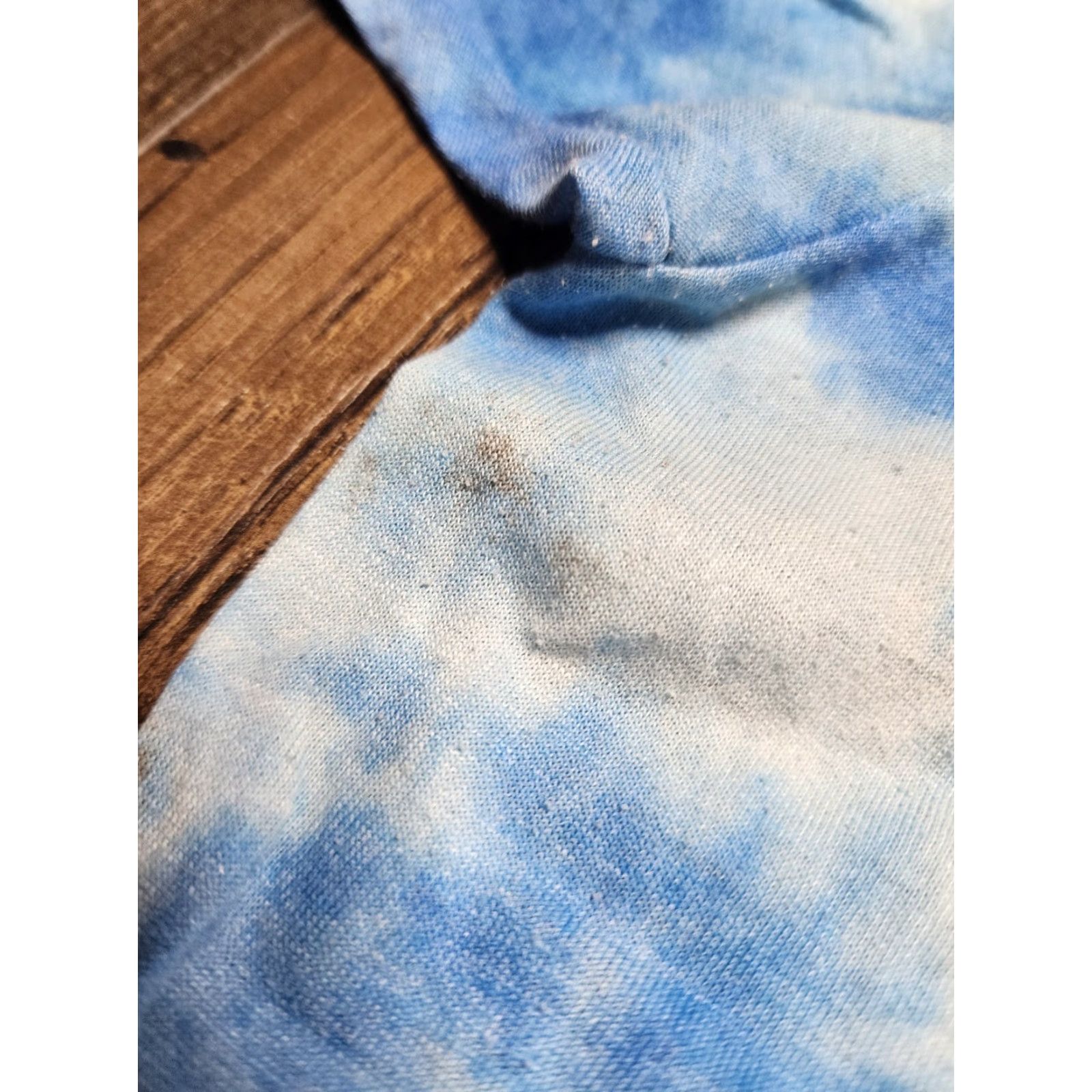 Vintage VINTAGE 70s Screen Stars T-Shirt Men Medium Short Sleeve Cotton Blend Blue Waves Bird Design Distressed USA Size US L / EU 52-54 / 3 - 5 Thumbnail