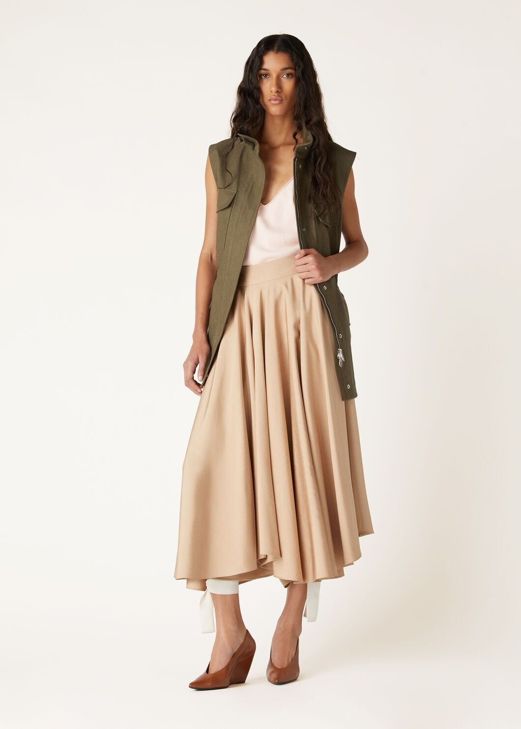 Loro Piana o1srvl11e0825 FAO6938 Lacey Top in Light Pink Size M / US 6-8 / IT 42-44 - 2 Thumbnail