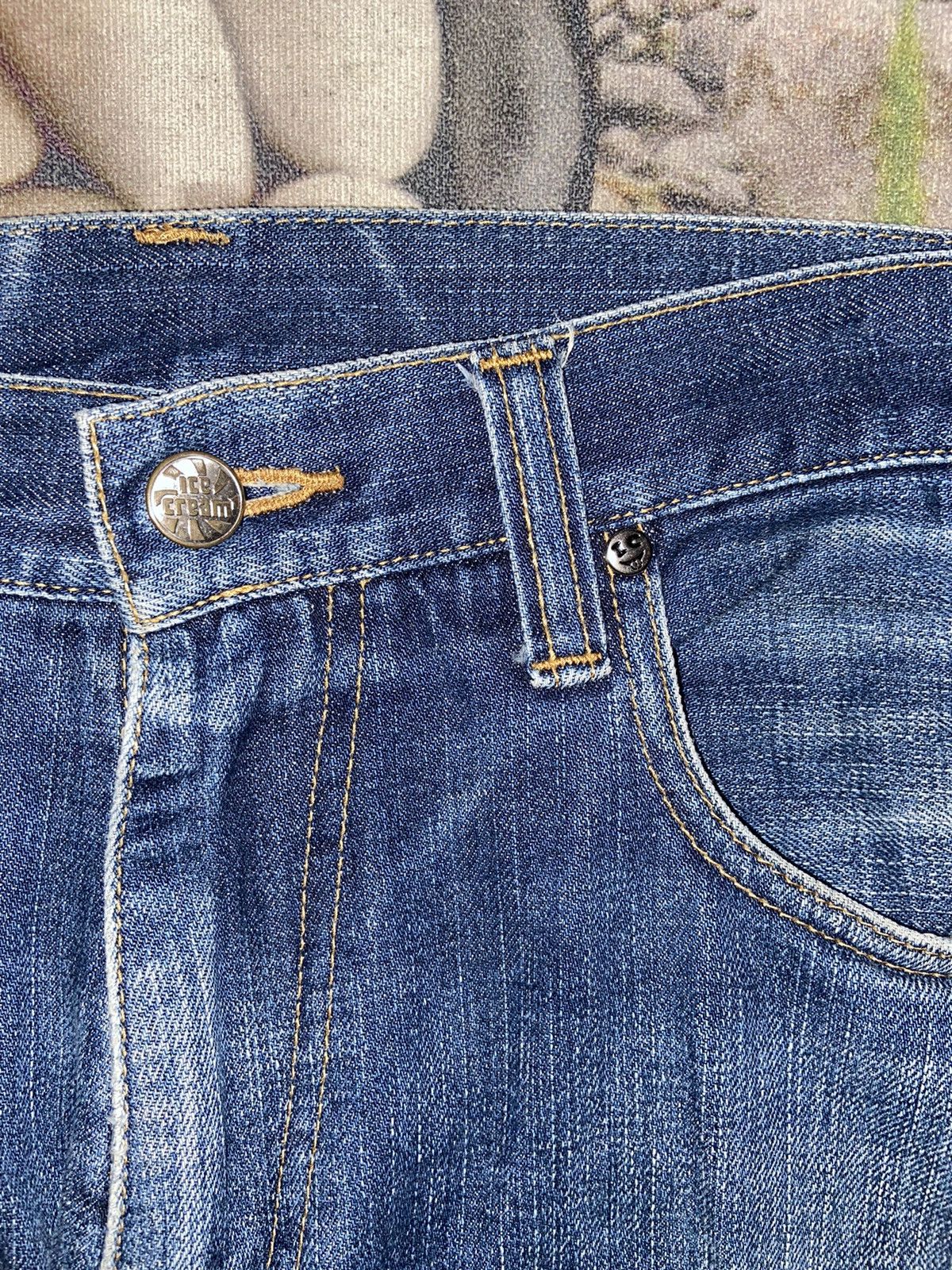 Billionaire Boys Club × Icecream ICE CREAM CONES & BONES DENIM Size US 32 / EU 48 - 7 Thumbnail