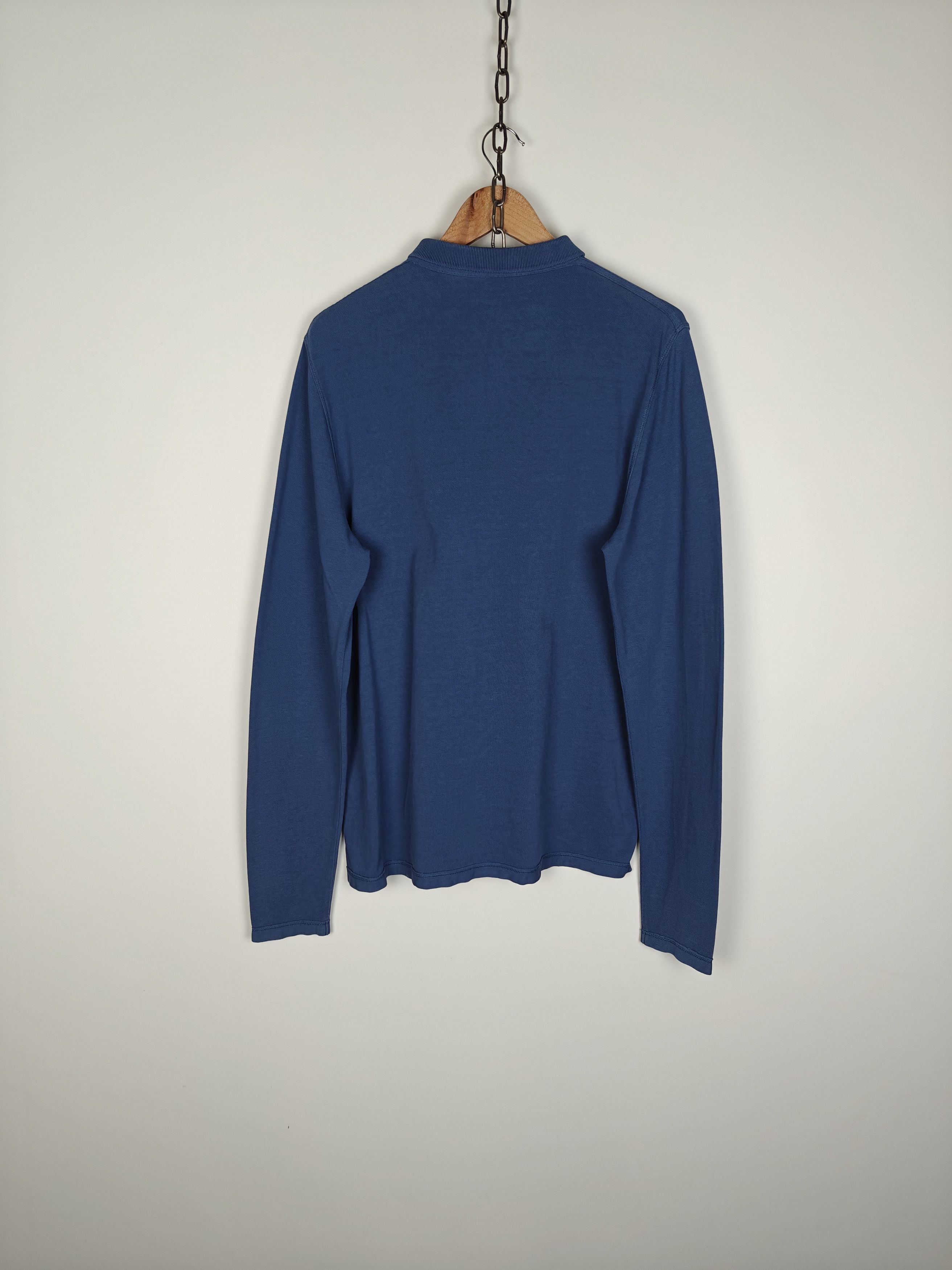 Allsaints Allsaints Longsleeve Pullover Reform LS Polo Blue size XL Size US XL / EU 56 / 4 - 7 Thumbnail