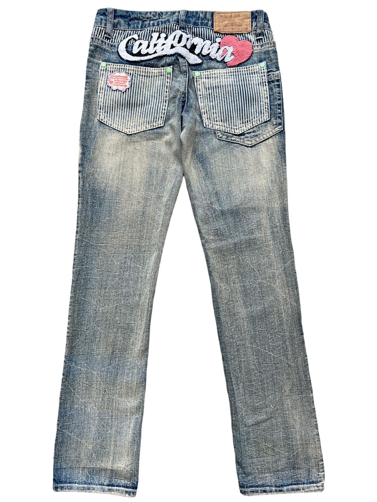 Other Japanese Distressed Patchwork Patches Denim Jeans 31x33 Size US 31 - 3 Thumbnail