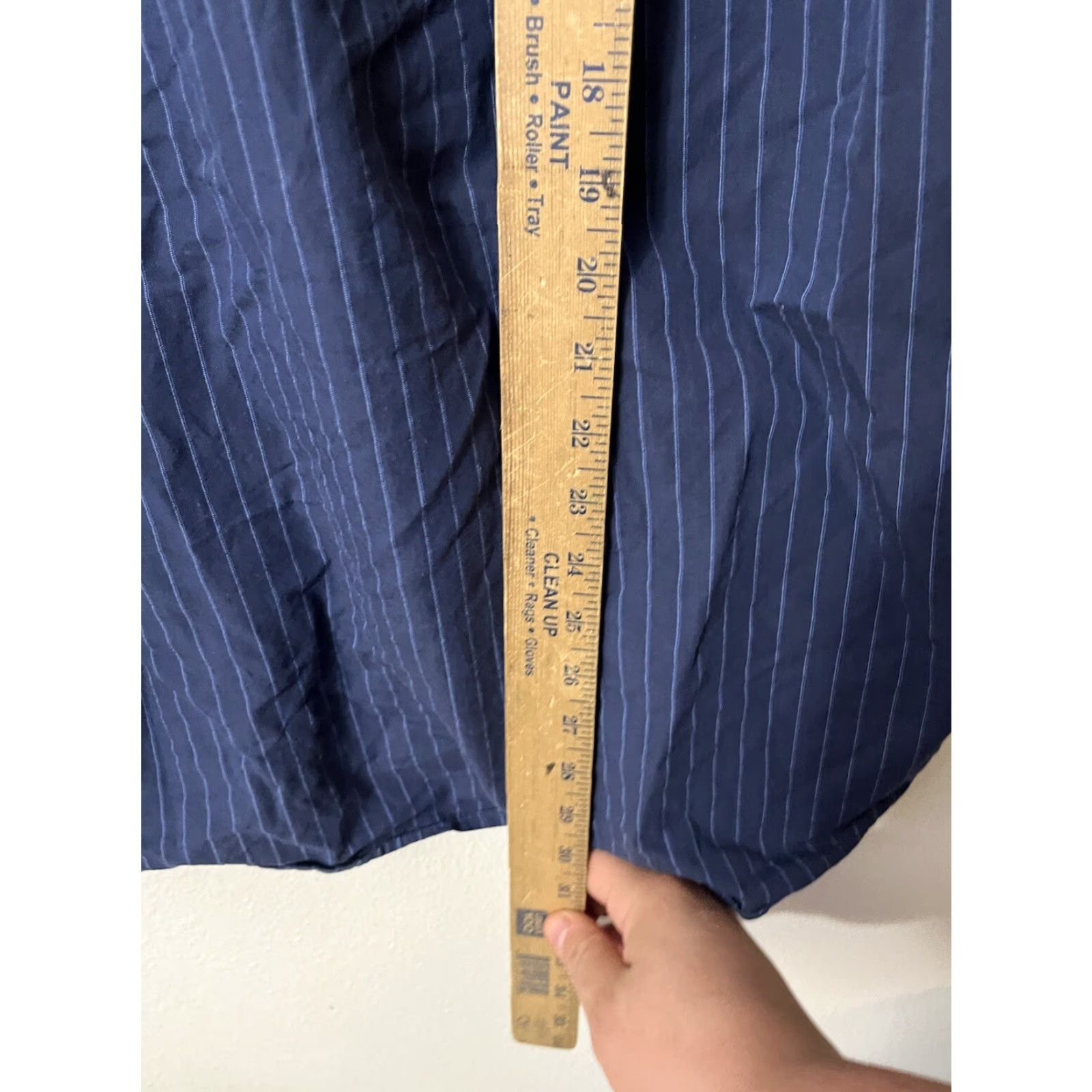 Vintage VINTAGE Calvin Klein Jeans Shirt Mens L Blue Striped Button-Up Cotton Regular Size L Adult Mens Shirt Blue Striped 1990s? Size US L / EU 52-54 / 3 - 5 Thumbnail