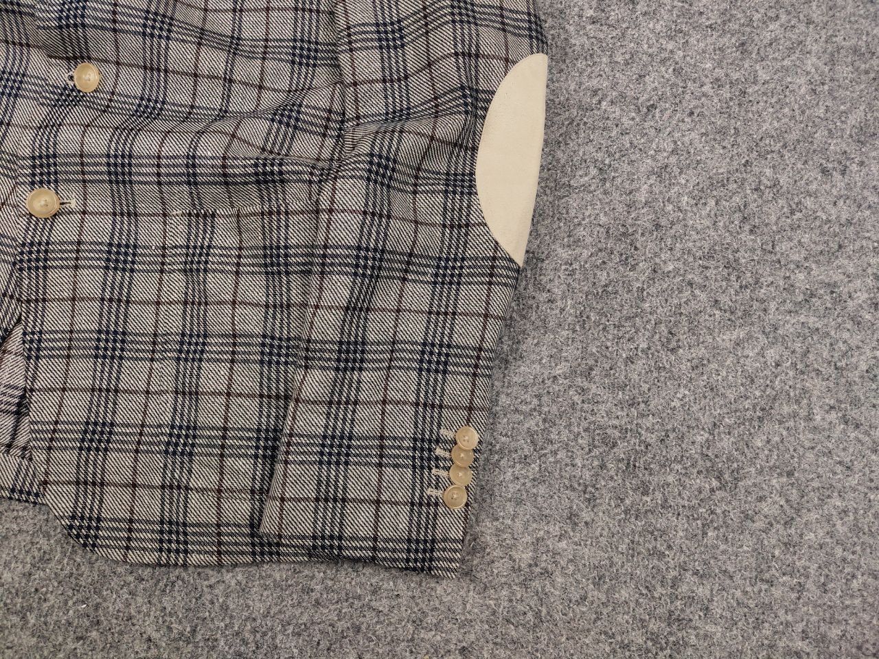 Paoloni Paoloni Italy Design classic light checked Blazer jacket Size US M / EU 48-50 / 2 - 5 Thumbnail