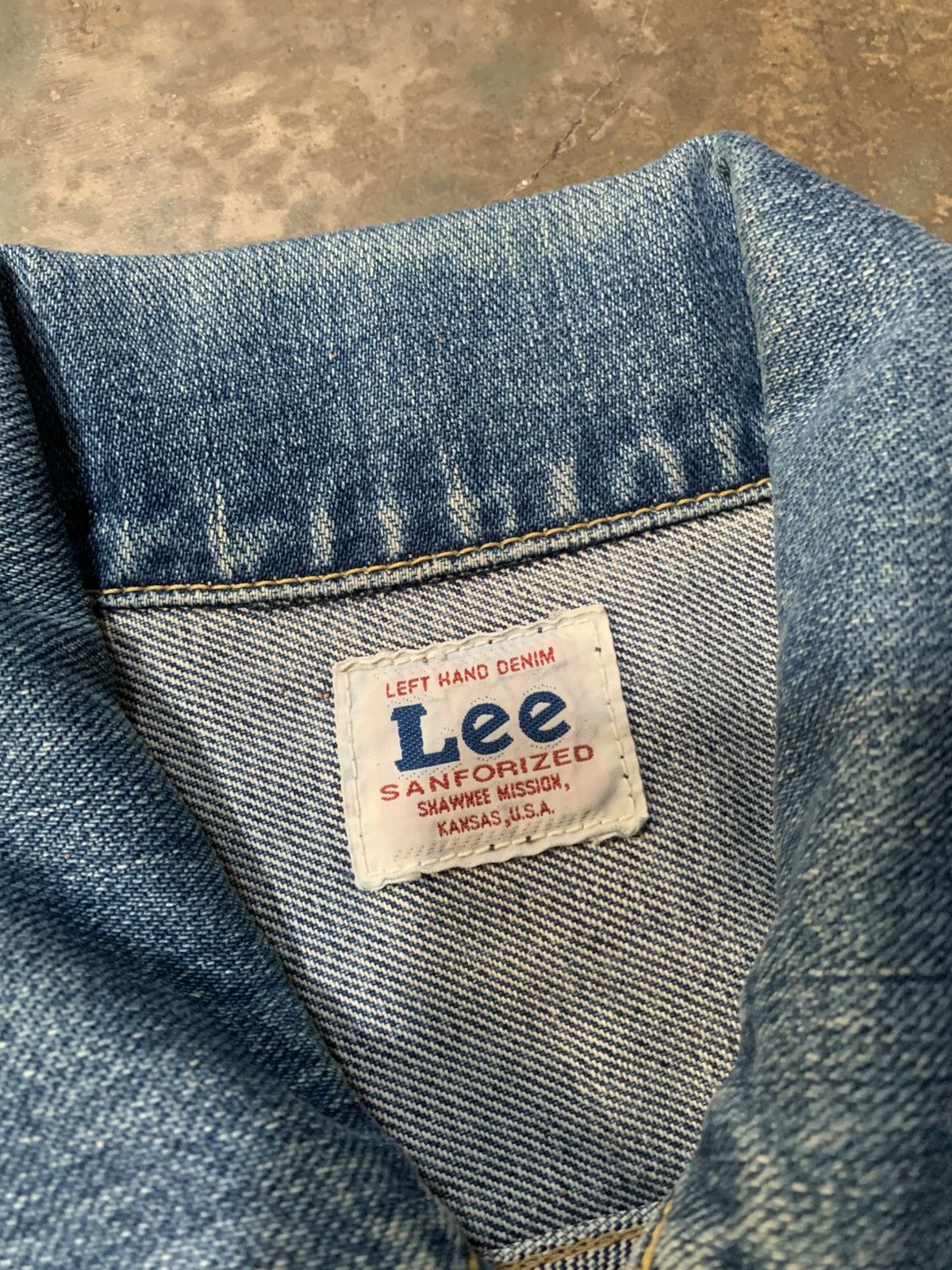 Lee Vtg trucker denim jacket type 1 lee cowboy denim sanforized Size US L / EU 52-54 / 3 - 5 Thumbnail