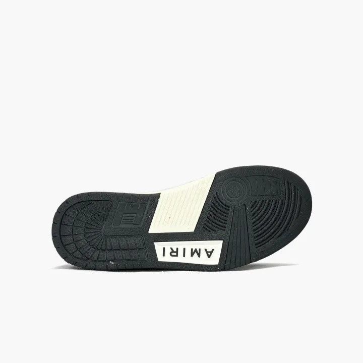 Amiri AMIRI Women's White/Black Low-Top Bone Sneakers Size US 5 / IT 35 - 4 Thumbnail