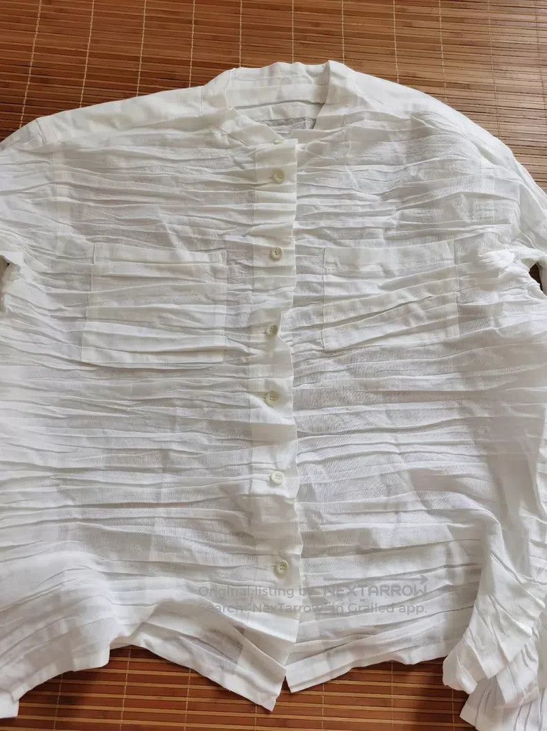 Issey Miyake Issey Miyake White shirt coat Size M / US 6-8 / IT 42-44 - 2 Thumbnail