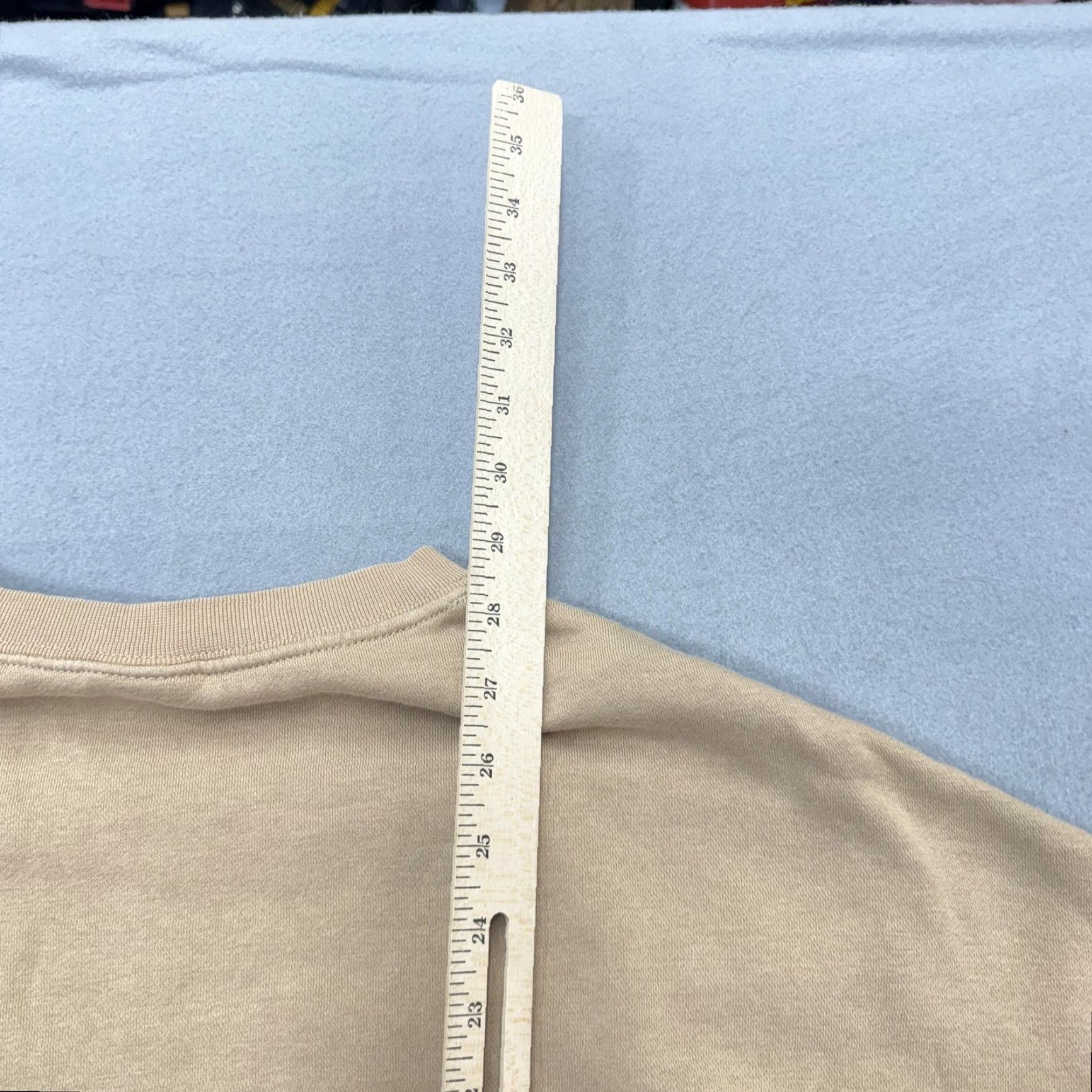 Nike Nike Sweatshirt Mens M Beige Fleece Pullover Crewneck Logo Swoosh Basic Size US M / EU 48-50 / 2 - 6 Thumbnail