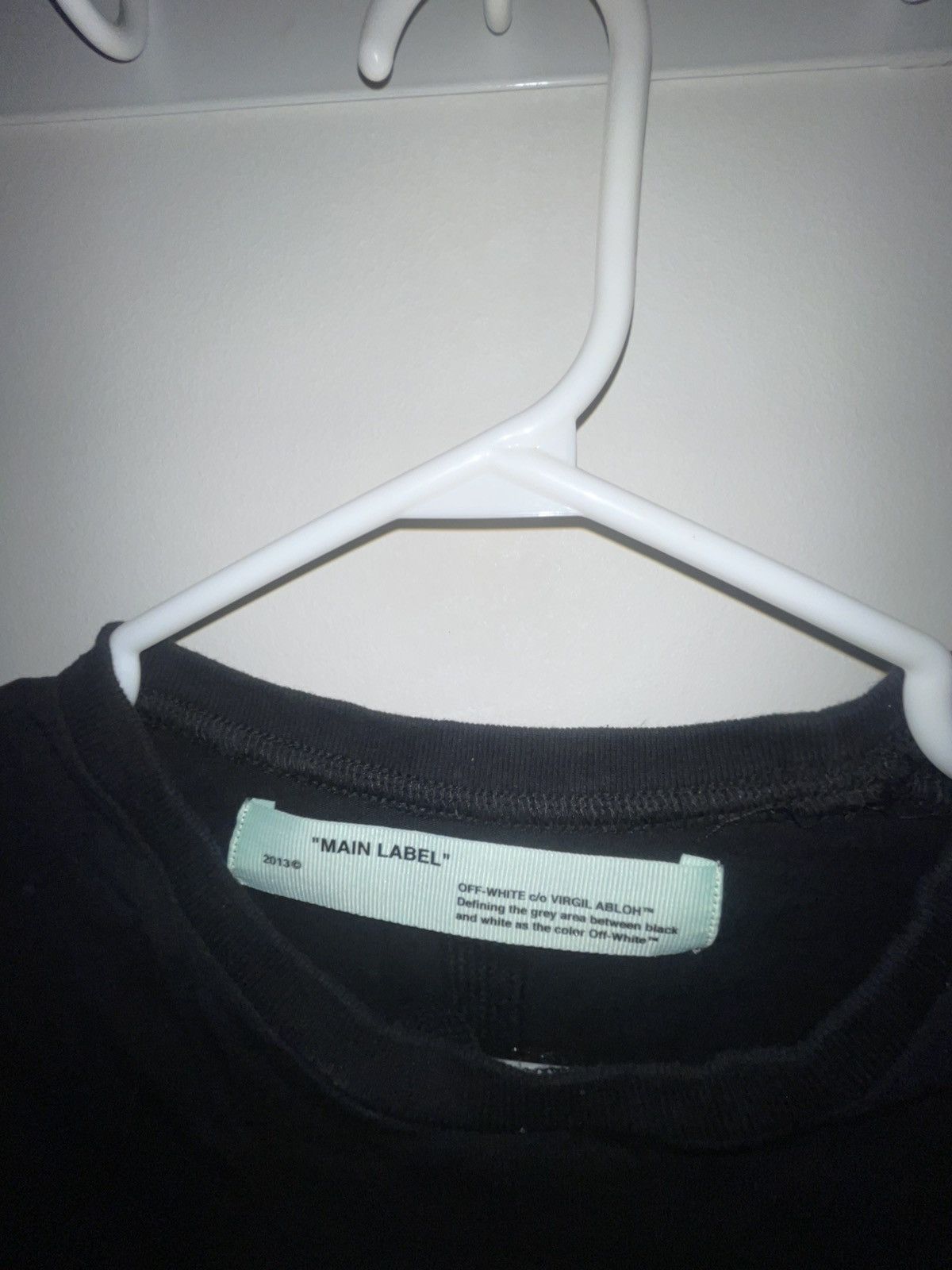 Off-White Off-White Long Sleeve T-shirt Mona Lisa Size US S / EU 44-46 / 1 - 8 Thumbnail