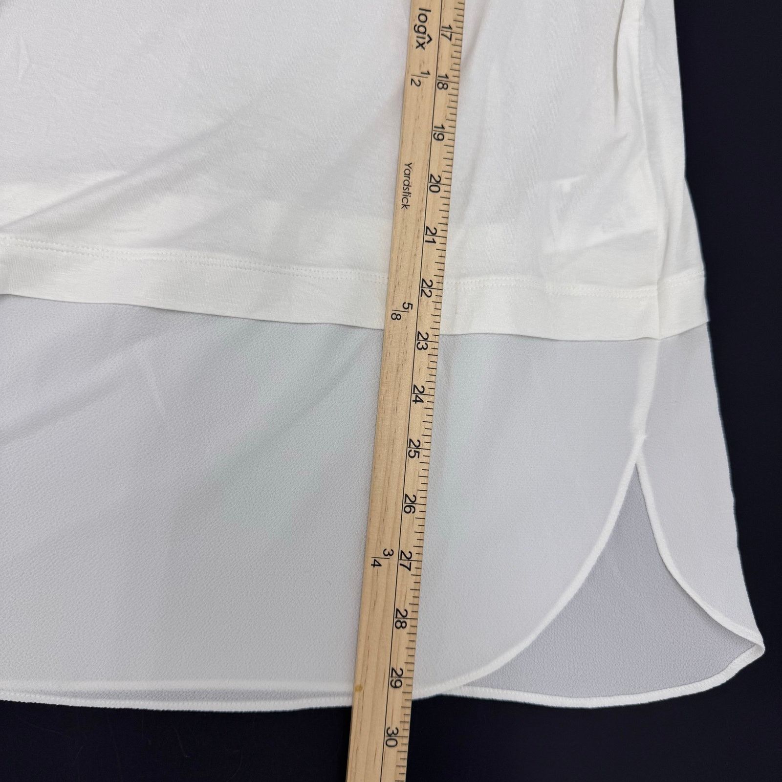Marina Rinaldi Marina Rinaldi Venus Long Sleeve Top Mixed Media US 12-14 Size XL / US 12-14 / IT 48-50 - 6 Thumbnail