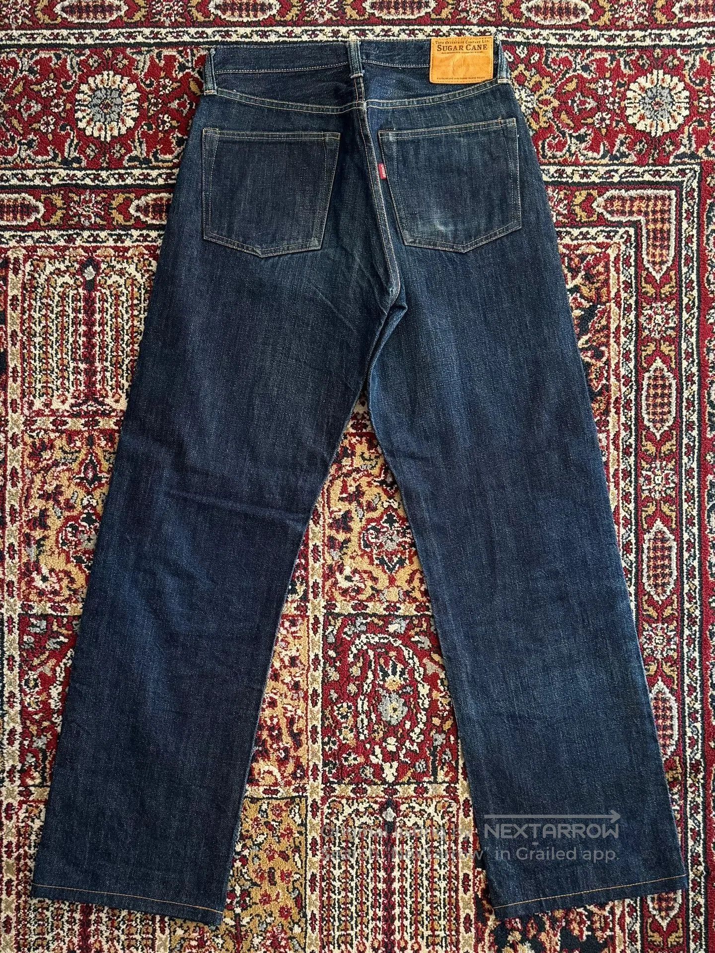 Sugar Cane Sugar Cane Raw Denim Jeans. Size US 30 / EU 46 - 6 Thumbnail