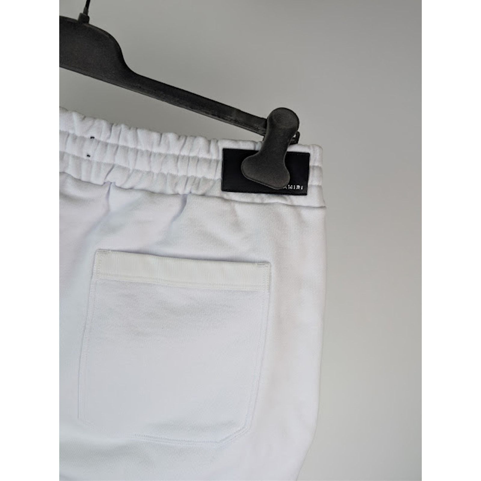 Amiri o1rshd1 MA Bar Watercolor Logo Short in White Size US 30 / EU 46 - 15 Thumbnail