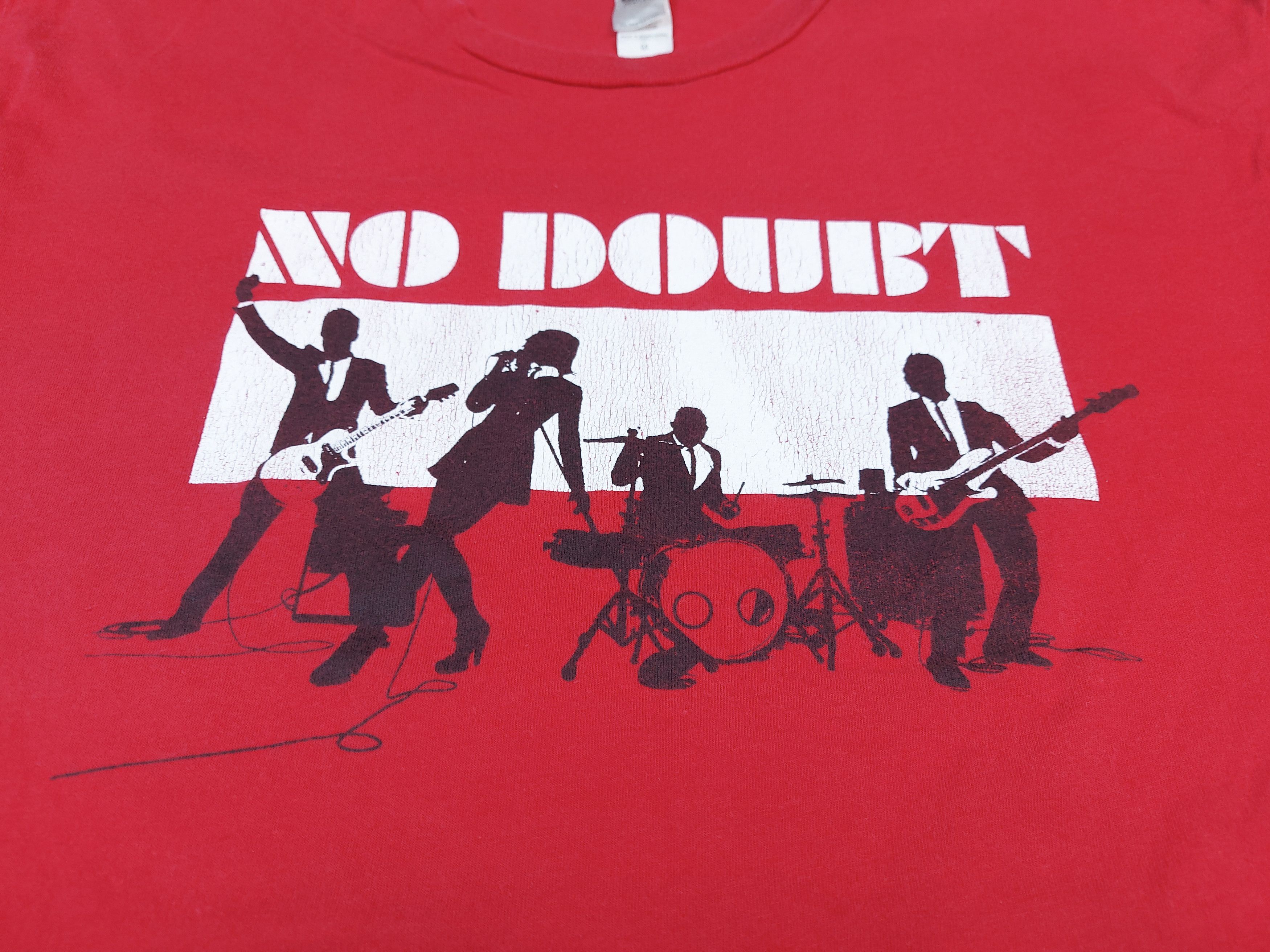 Band Tees No Doubt Band 2009 Summer Tour Merch Double-Sided TEE Size US M / EU 48-50 / 2 - 4 Thumbnail