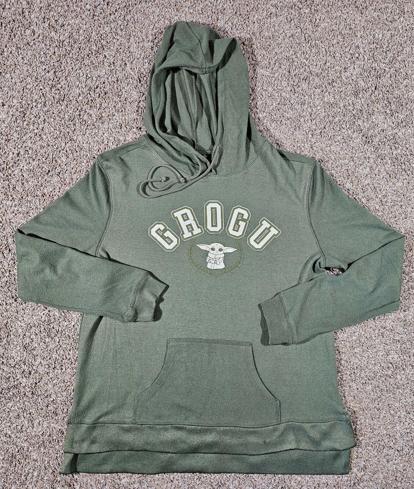Star Wars Star Wars Grogu baby yoda Large hoodie green Drawstring Size US L / EU 52-54 / 3 - 1 Thumbnail
