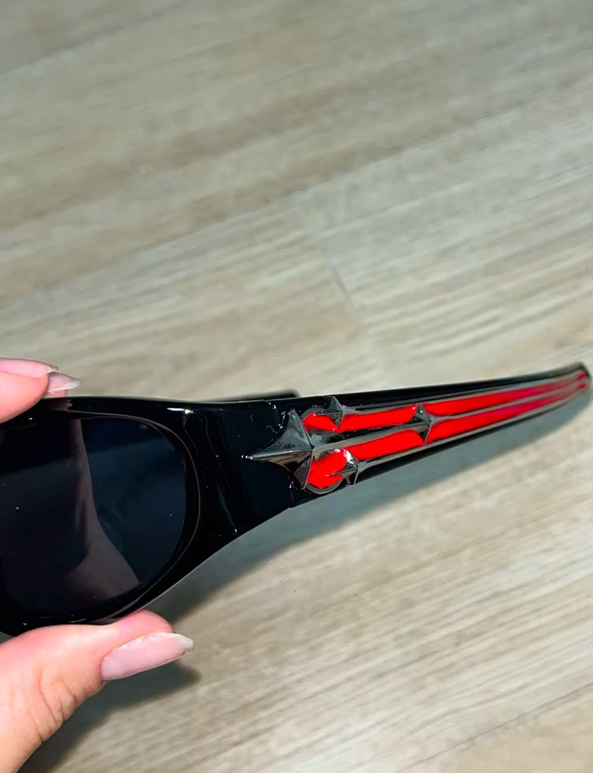 Japanese Brand × Vintage Punk Sports Sunglasses for Men Women Size ONE SIZE - 2 Thumbnail