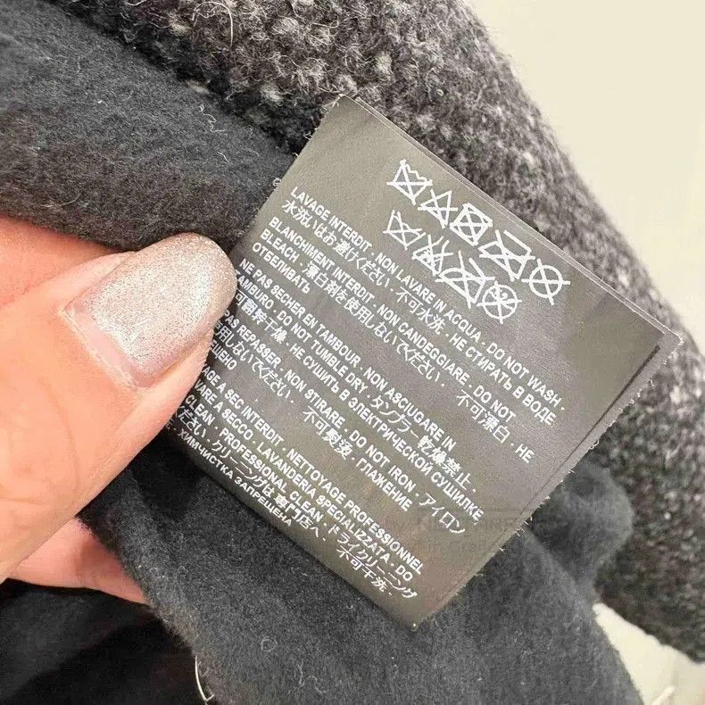 Yves Saint Laurent YSL Wool Shearling Leather Short Hooded Coat Size US L / EU 52-54 / 3 - 6 Thumbnail