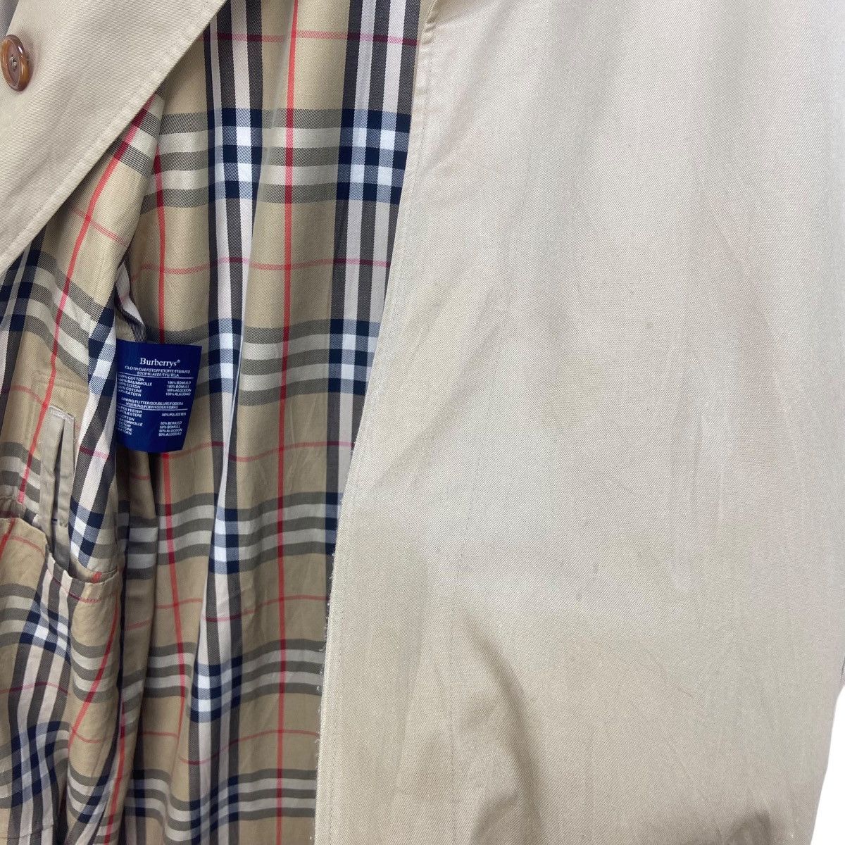 Burberry Prorsum Vintage Burberrys Prorsum England Nova Check Trench Coat Size US S / EU 44-46 / 1 - 16 Thumbnail