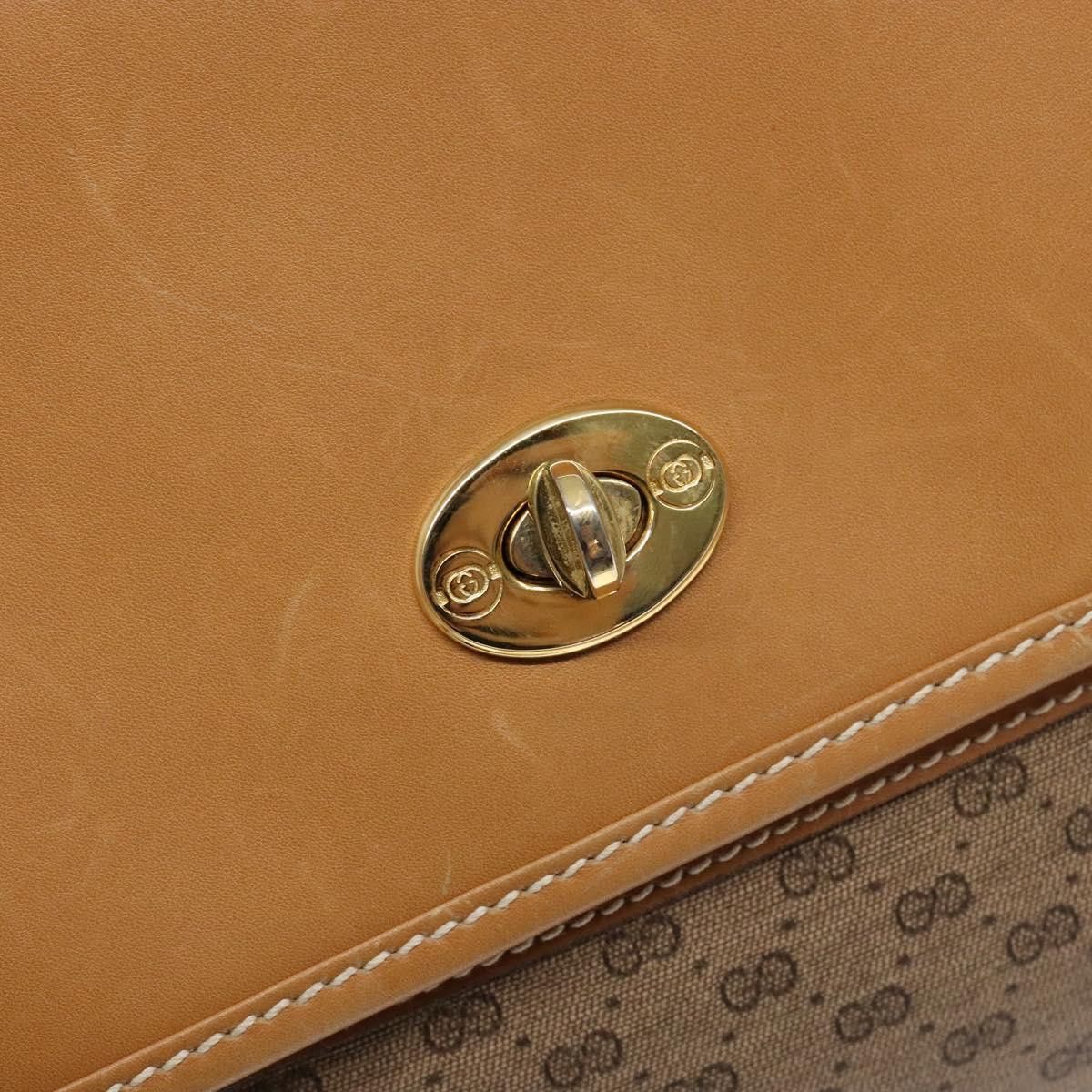 Gucci GUCCI Micro GG Supreme Shoulder Bag Pvc Beige Gold Size ONE SIZE - 14 Thumbnail