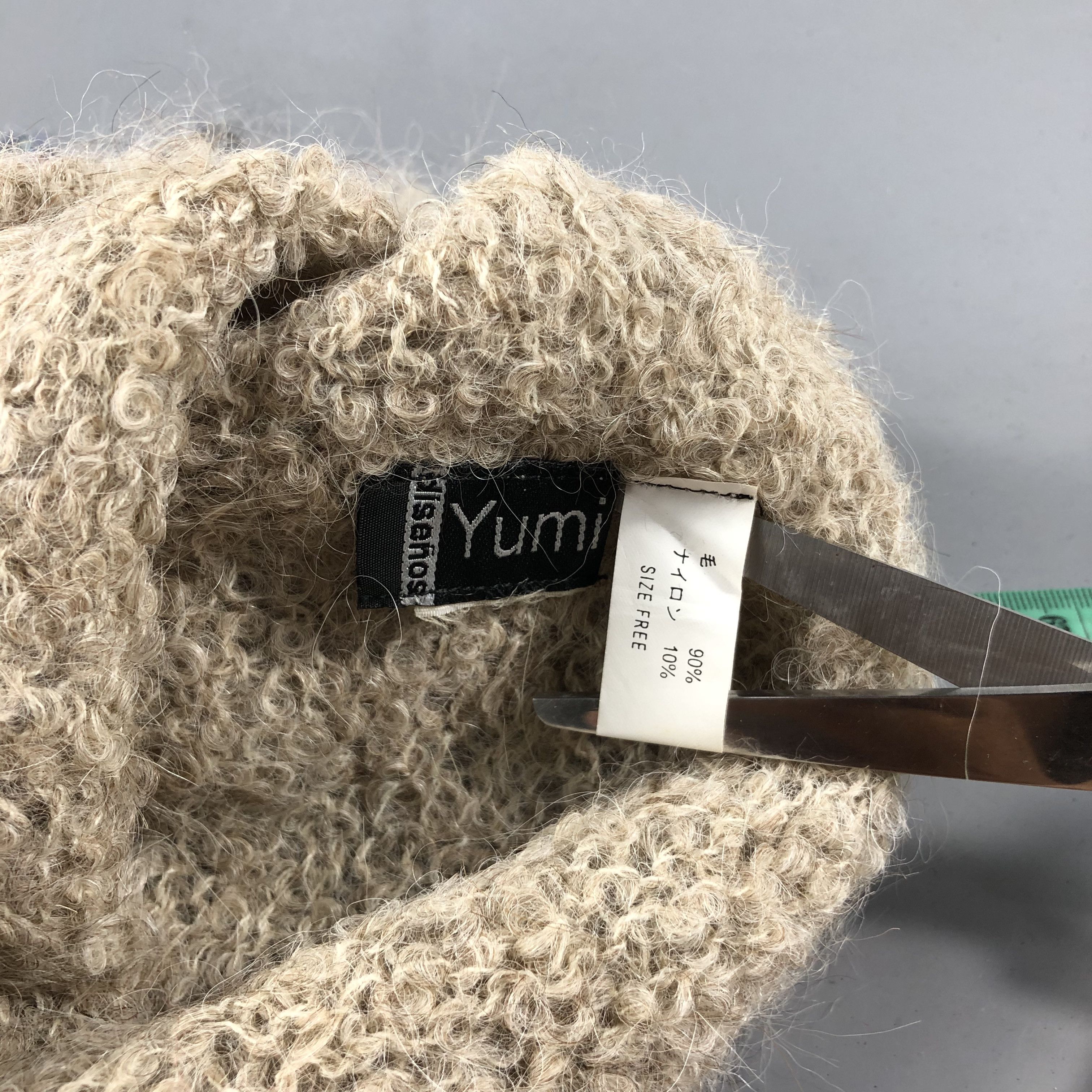 Vintage Yumi Knit Wool Bobble Beanie Snowcap Snow Hat B1024 Size ONE SIZE - 4 Thumbnail