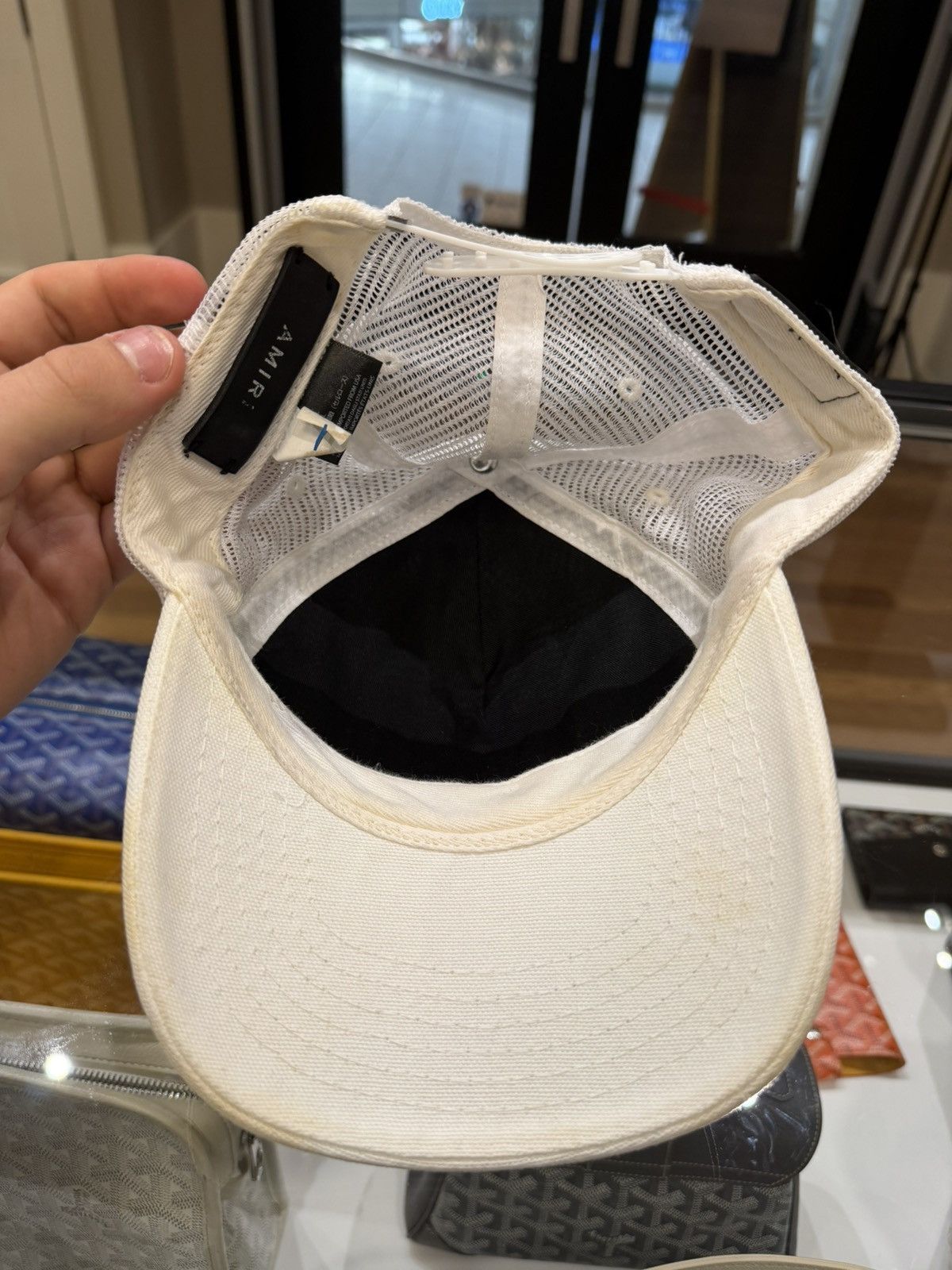 Amiri Amiri Canvas Embroidered Hat Size ONE SIZE - 4 Thumbnail