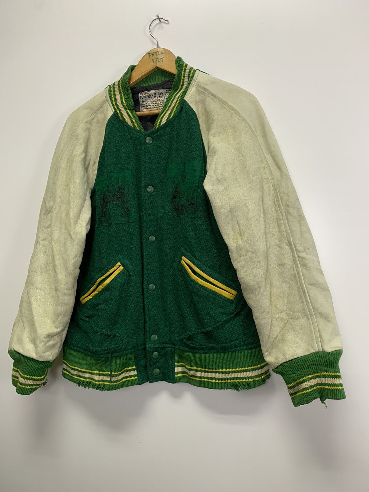 Vintage LUMR Brand Varsity Jacket