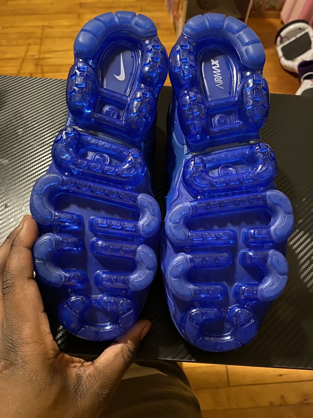 Nike Nike Air VaporMax Plus Game Royal Blue Metallic Silver Size US 10 / EU 43 - 6 Thumbnail