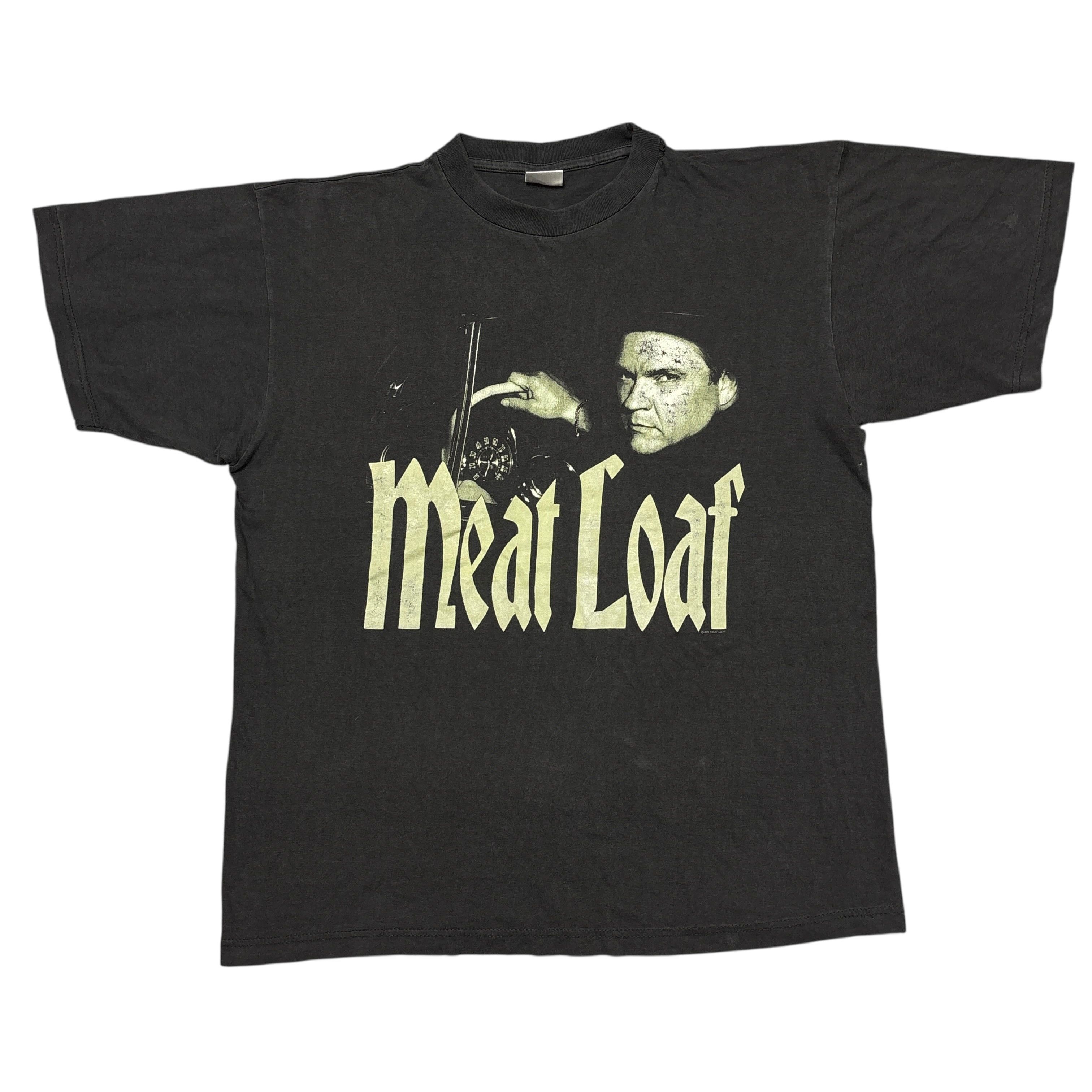 Band Tees Vintage Meat Loaf Shirt 90s Tour Rock Band Tee Size US L / EU 52-54 / 3 - 1 Thumbnail