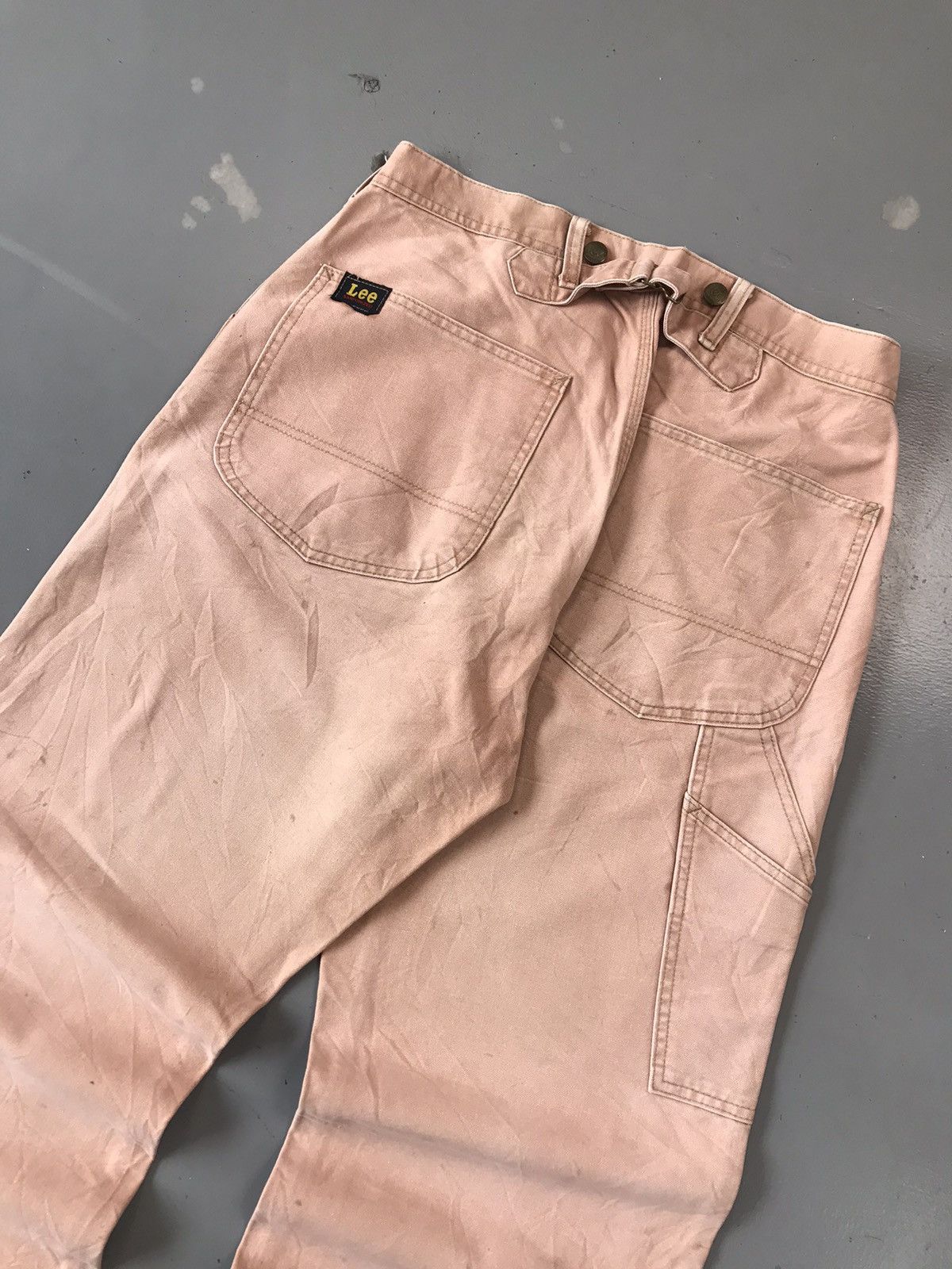 Lee × Vintage Sun fade Vintage Lee carpenter denim Size US 31 - 9 Thumbnail