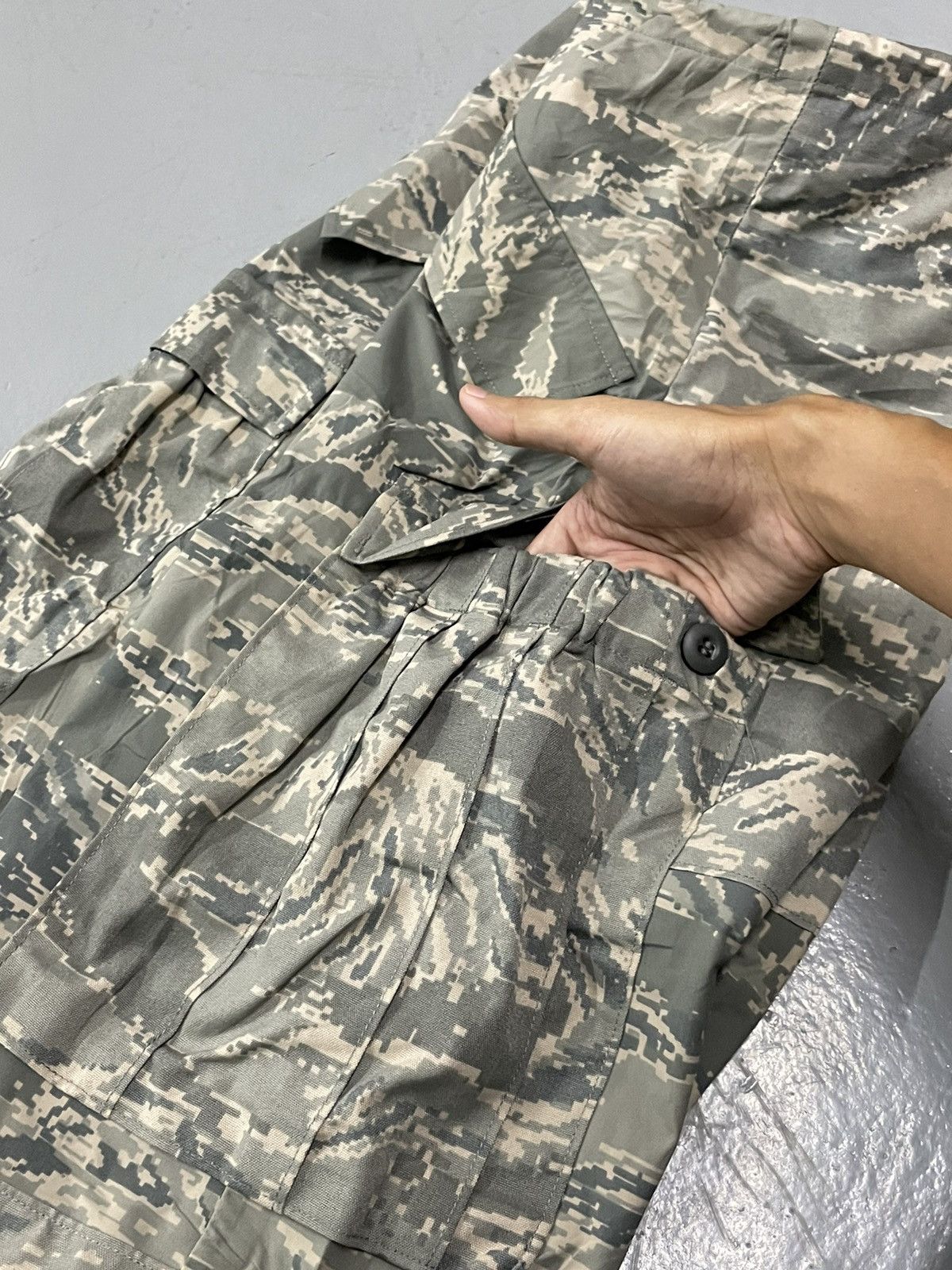 Japanese Brand US Airforce Digital Tiger Stripe Camouflage Size US 35 - 11 Thumbnail