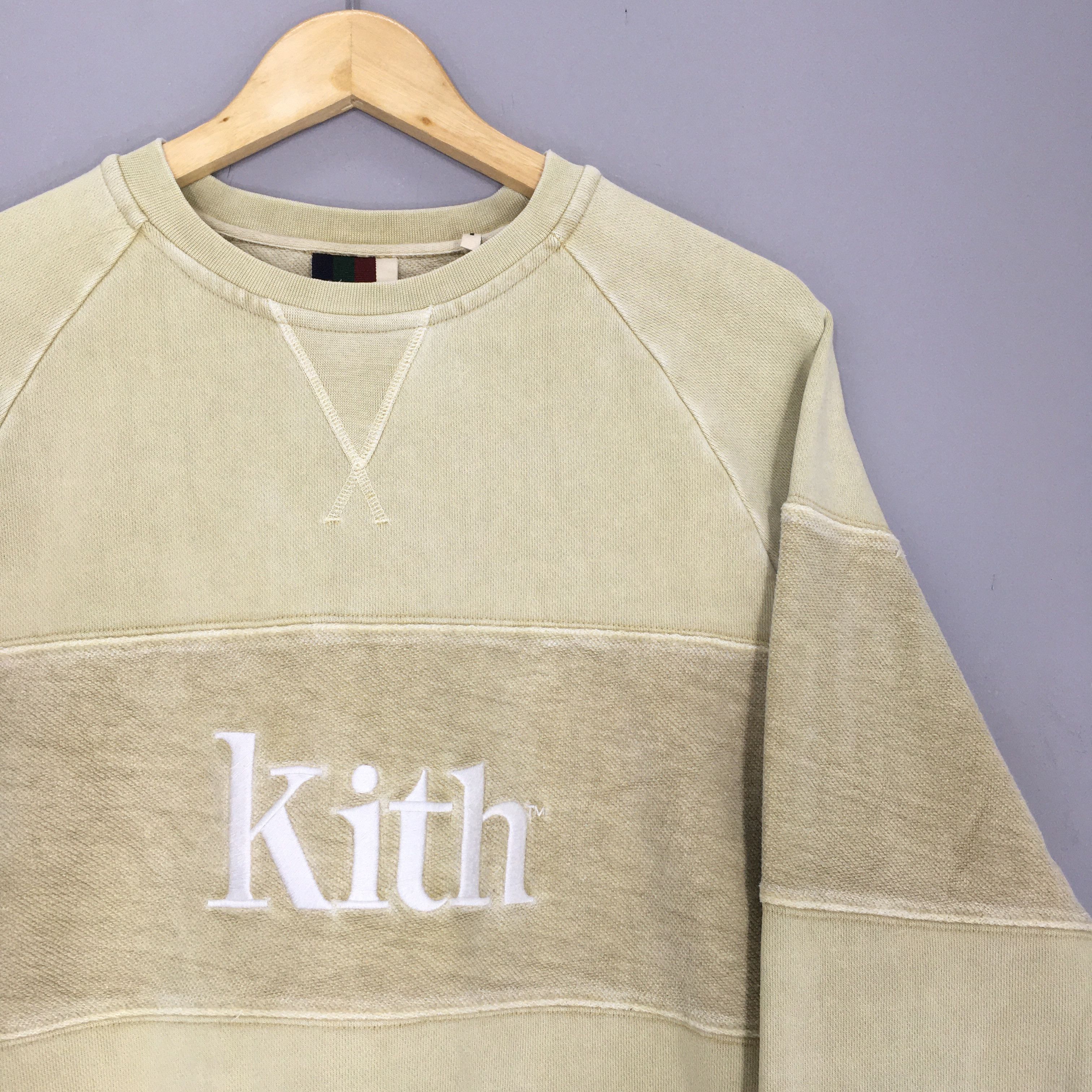 KITH Panelled Williams Crewneck Sweatshirt Size S