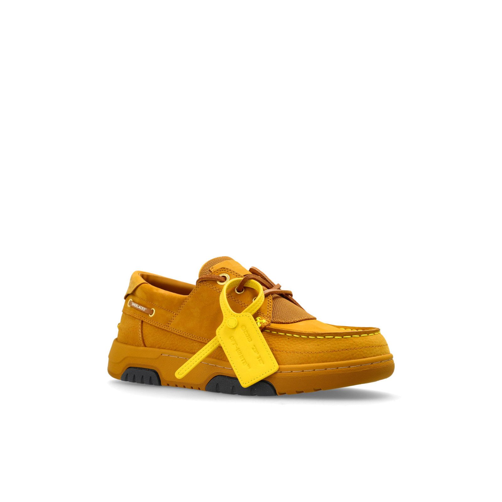 Off-White OFF-WHITE Snooqafer Yellow Leather Sneakers New & Authentic Size US 8.5 / EU 41-42 - 2 Thumbnail