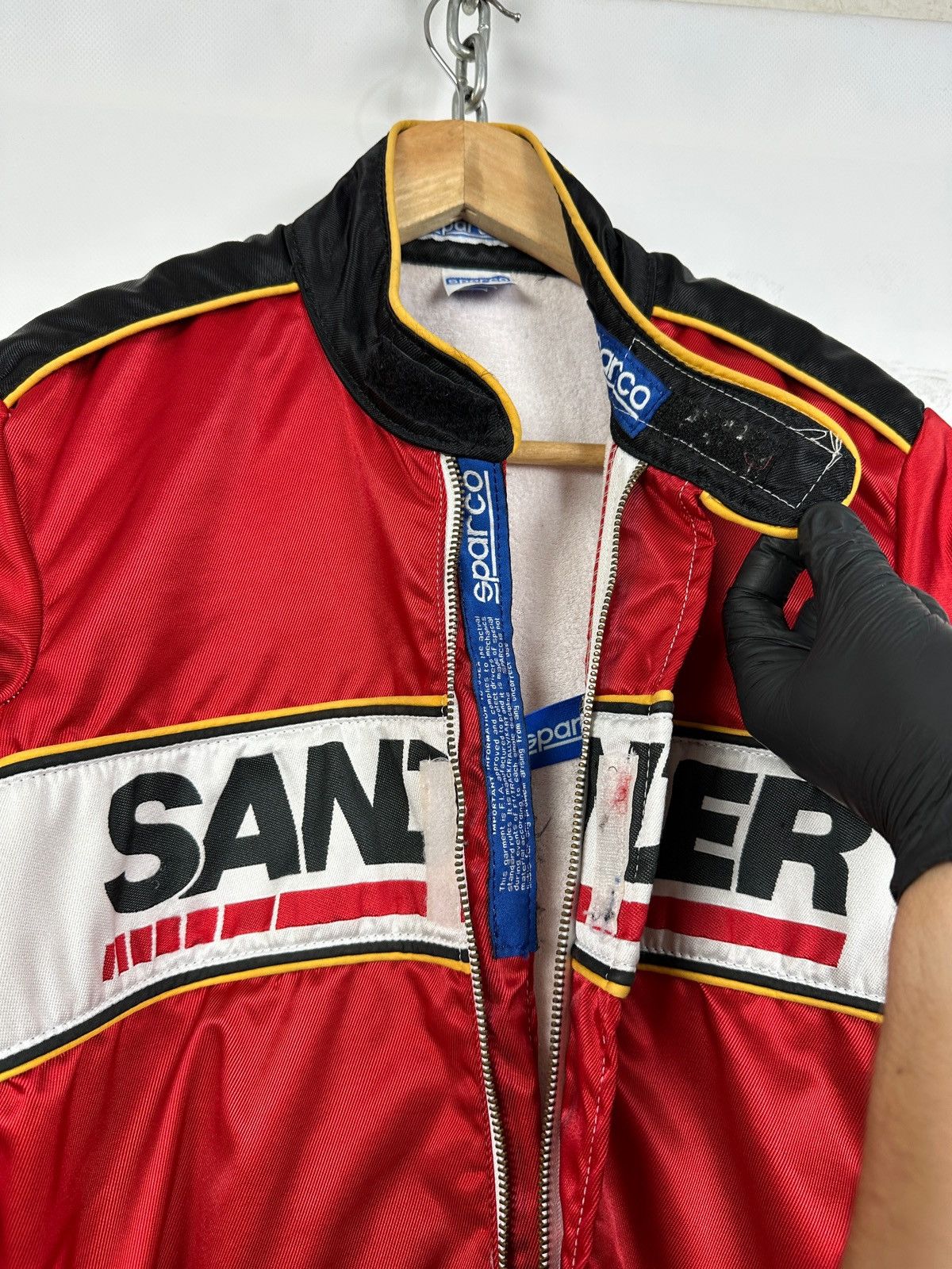 Formula 1 Vintage Sparco Sandtler Rare Racing Overalls Suit Size US 32 / EU 48 - 17 Thumbnail