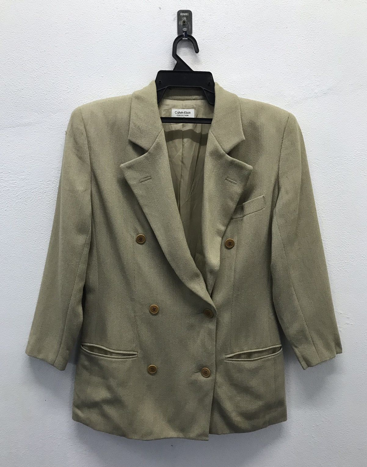 Calvin Klein × Vintage Vintage Calvin Klein Collection Jacket Coat Size US M / EU 48-50 / 2 - 1 Thumbnail