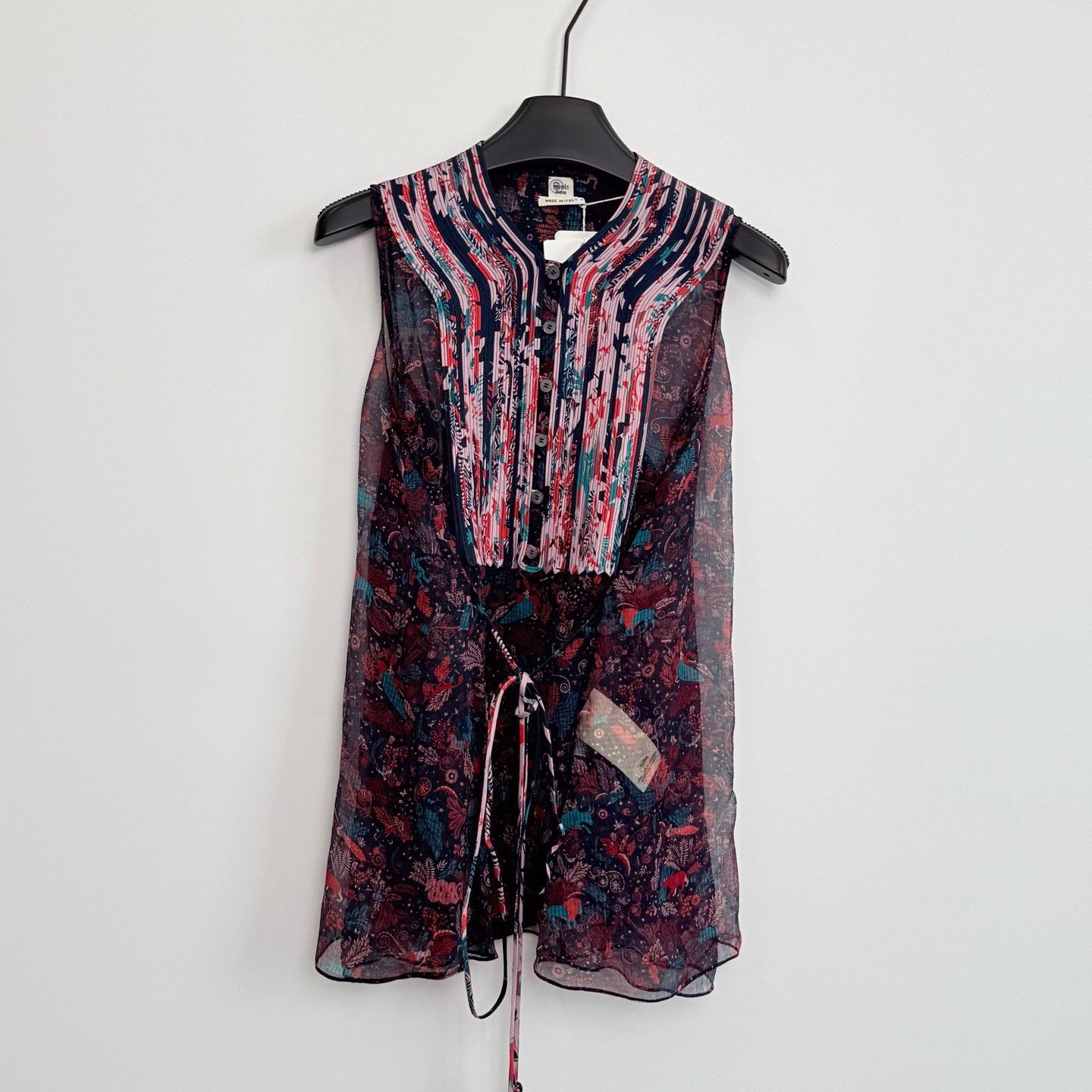 Hermes Hermes Floral Print Sleeveless Dress Size XXS / US 00 / IT 34 - 1 Thumbnail