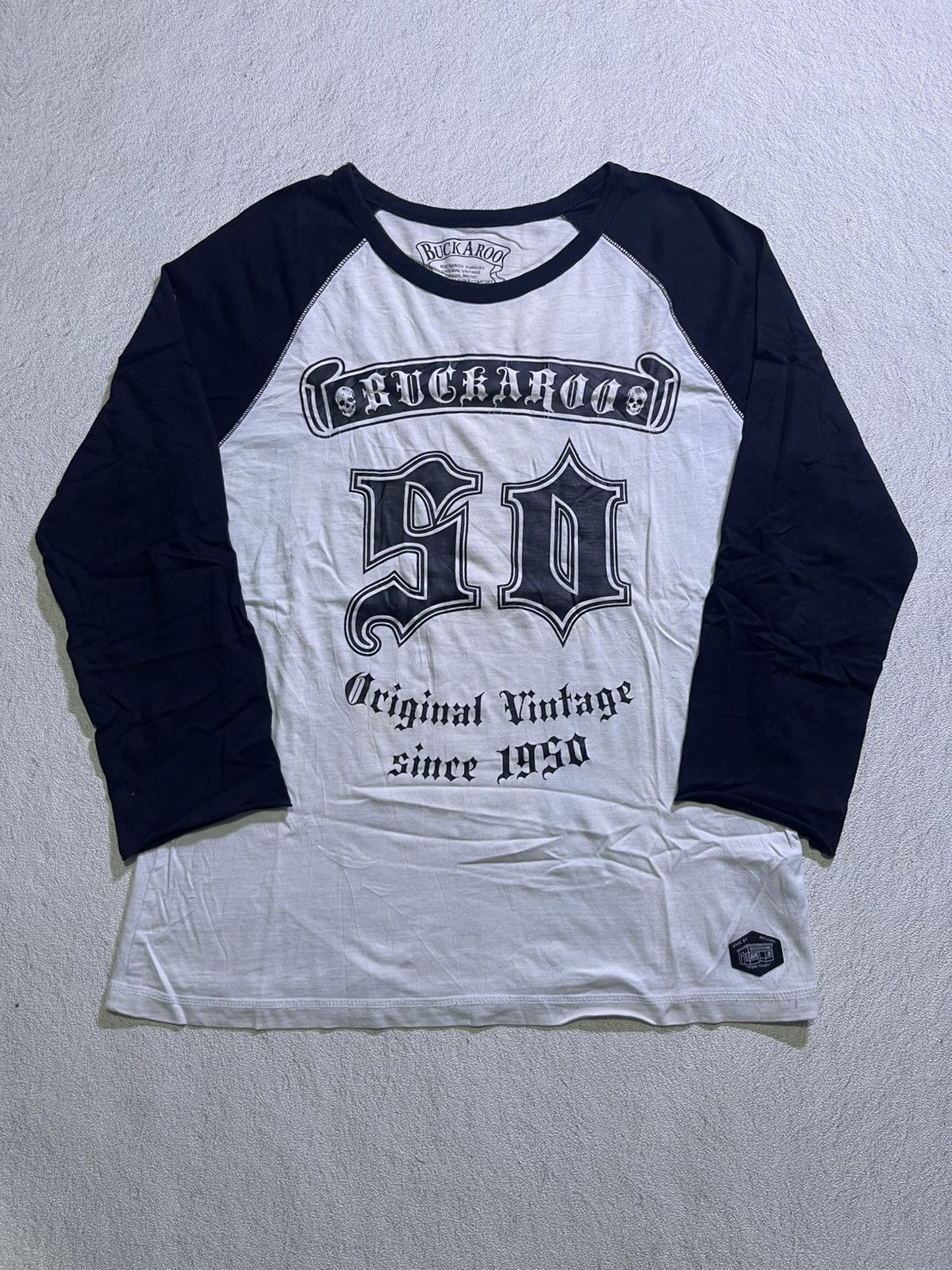 Hysteric Glamour VINTAGE Y2K BUCKAROO long sleeve tahirt ifsix style Size US M / EU 48-50 / 2 - 1 Thumbnail