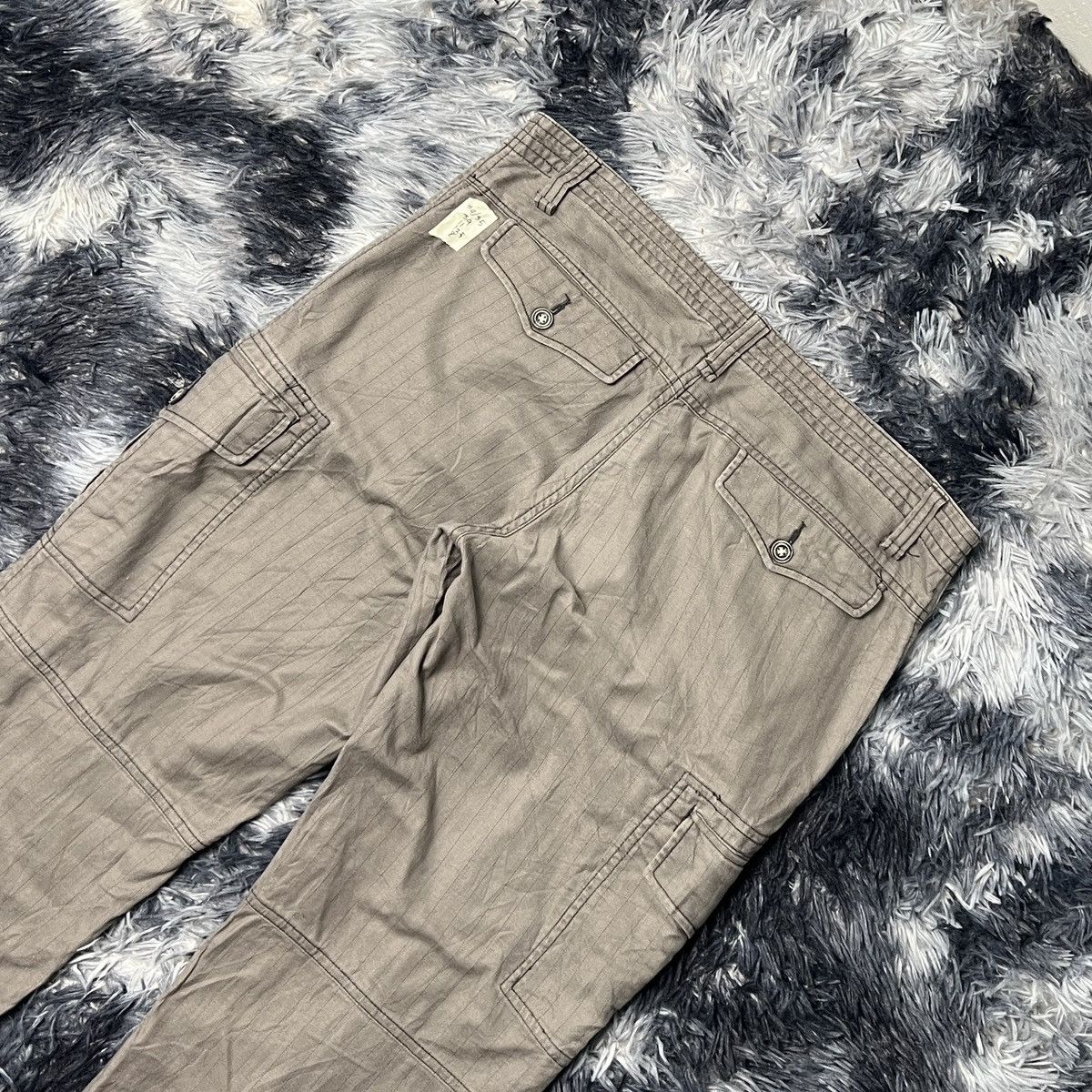 JUN MEN Jline by Junmen Japanese Brand Cargo Pants Size US 34 / EU 50 - 4 Thumbnail