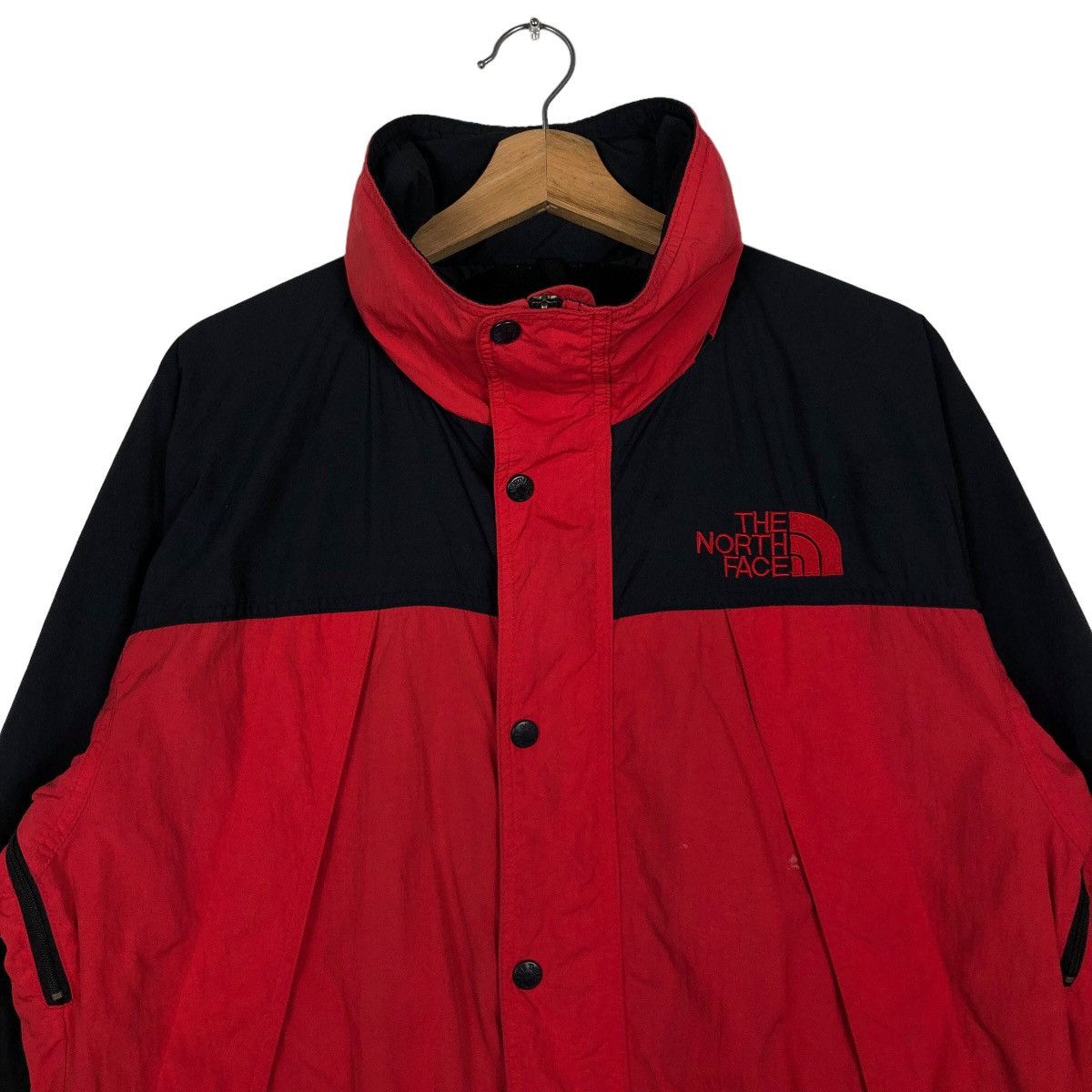 Japanese Brand 🔥Combination Red Black Rare Design Survival Jacket Big Logo Size US L / EU 52-54 / 3 - 2 Thumbnail