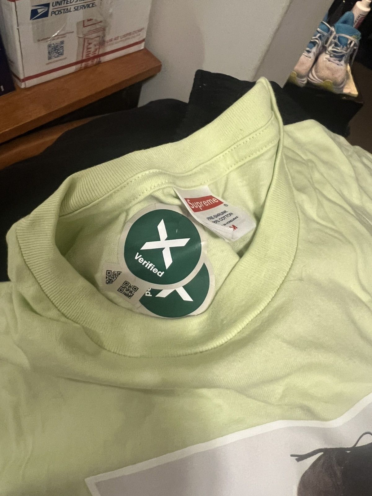 Supreme Tyler The Creator Supreme picture tee shirt pale mint medium Size US M / EU 48-50 / 2 - 5 Thumbnail