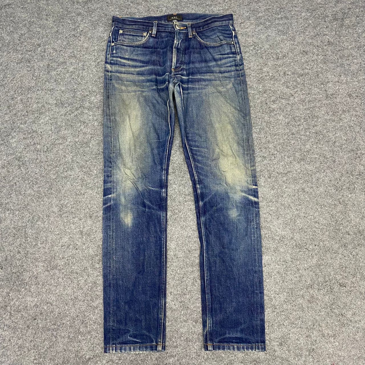 A.P.C. 💥Best Offer💥Vintage APC Selvegde Redline Distressed Denim Size US 31 - 1 Thumbnail
