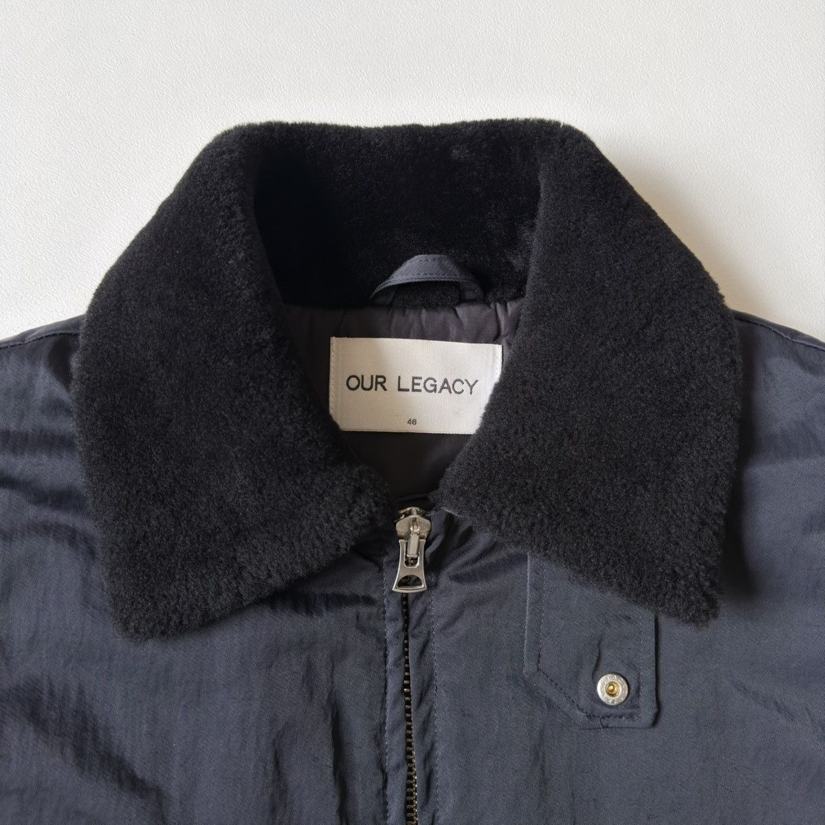 Our Legacy Sample ‘Sherpa Collar’ Nylon Parka Size US M / EU 48-50 / 2 - 5 Thumbnail