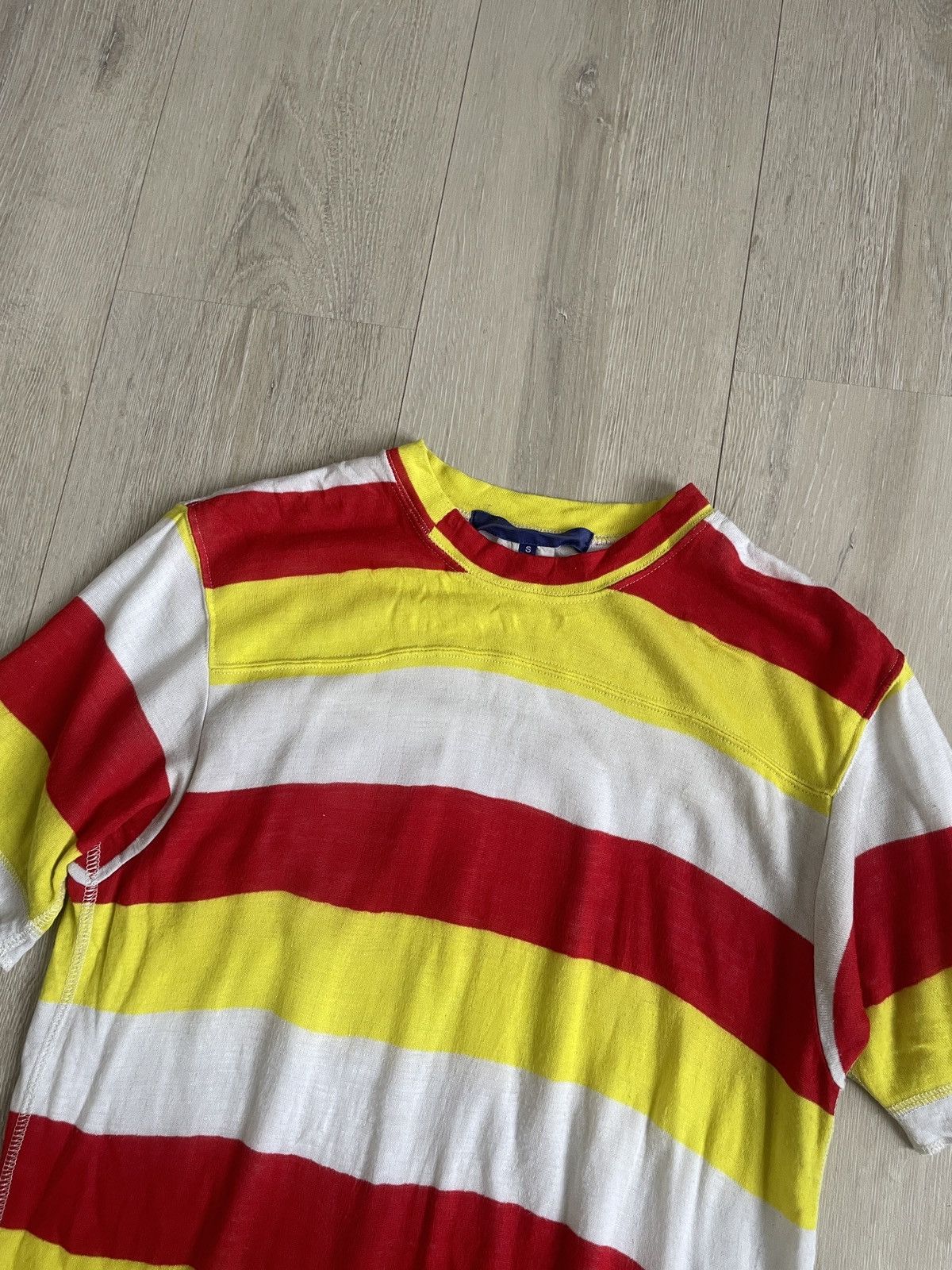 Junya Watanabe Junya Watanabe SS07 striped cotton jersey Size US S / EU 44-46 / 1 - 4 Thumbnail