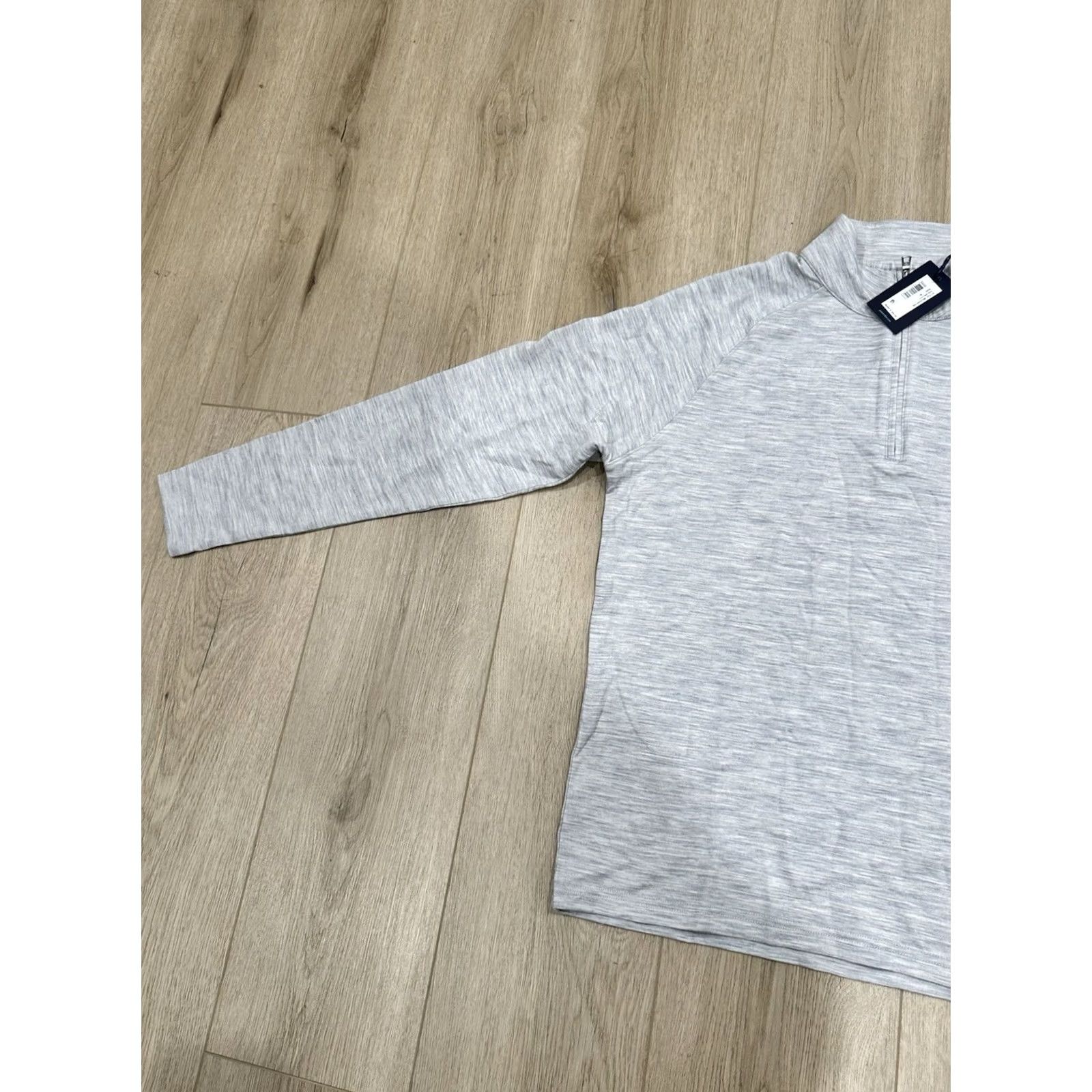 Peter Millar NWT Peter Millar Men Wool Crown Crafted Excursionist 1/4 Zip Pullover Sweatshirt Gray Medium Size US M / EU 48-50 / 2 - 4 Thumbnail