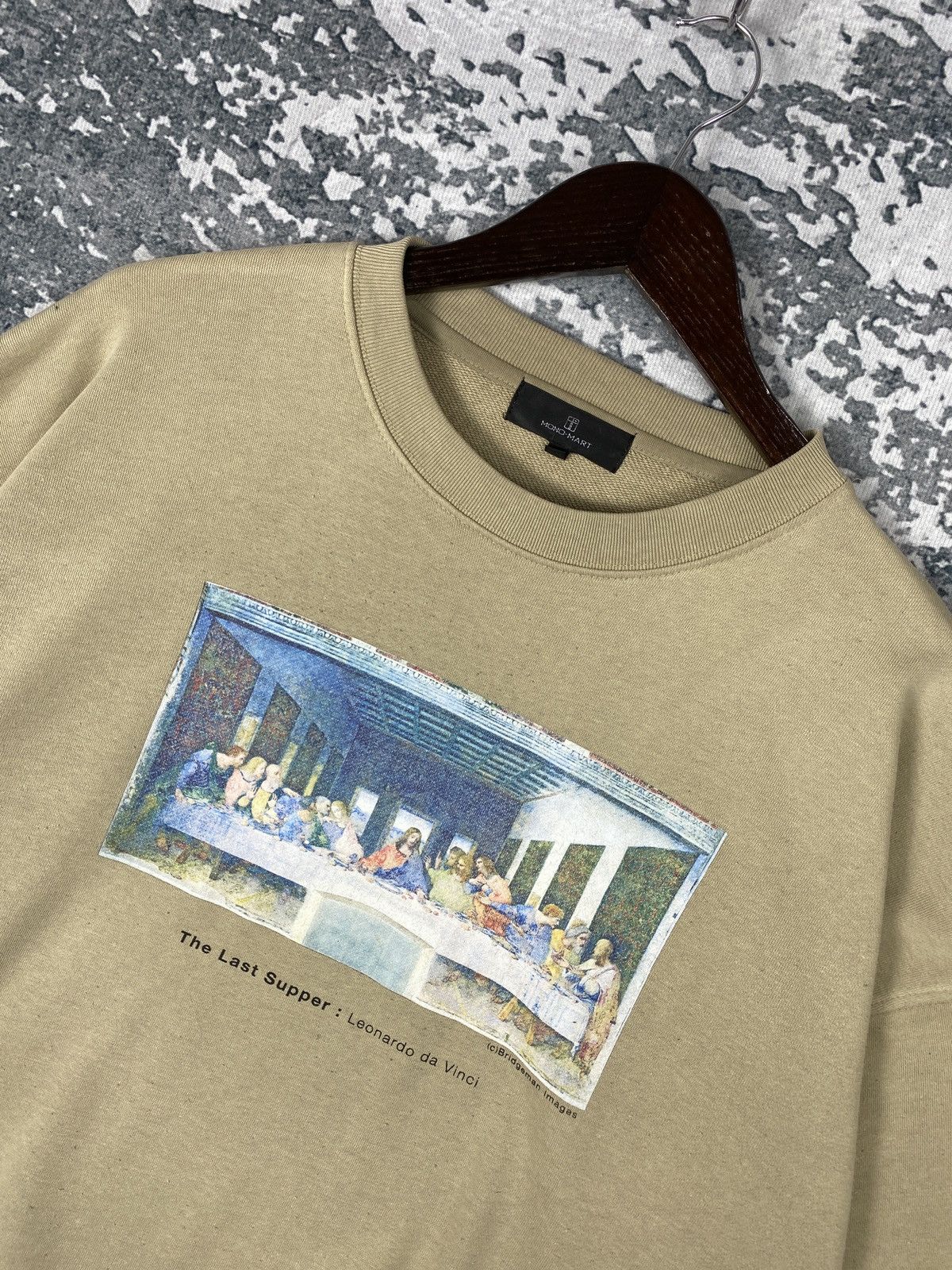 Designer Vintage Leornado da Vinci Baggy Sweatshirts Size US M / EU 48-50 / 2 - 2 Thumbnail