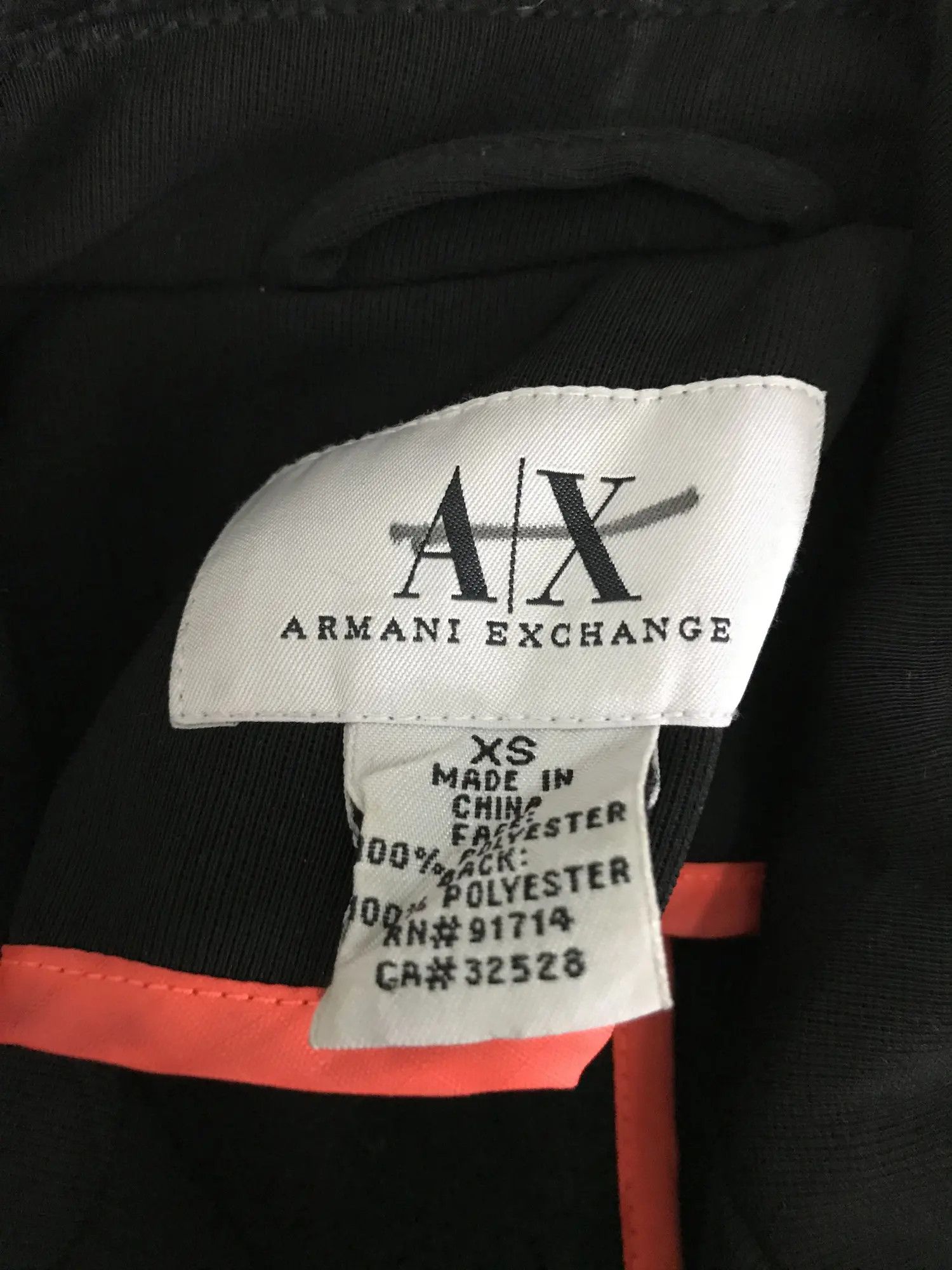 Armani Exchange Armani Schott Style Long Zipper Jacket Size US XS / EU 42 / 0 - 12 Thumbnail