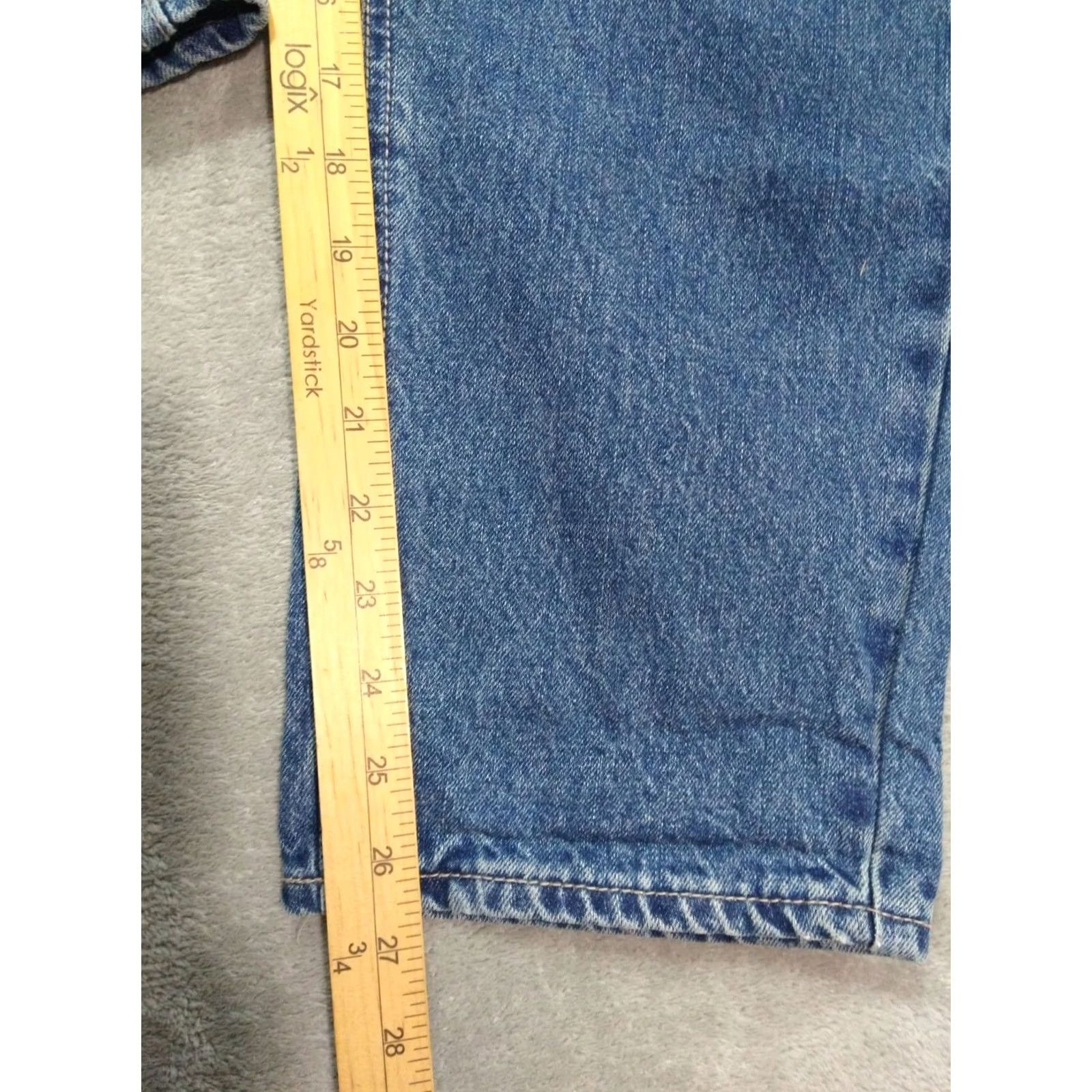 Lucky Brand Lucky Brand Jeans Womens Blue Denim Mid Rise Relaxed Fit Button Fly 8/29 Size 30" / US 8 / IT 44 - 5 Thumbnail