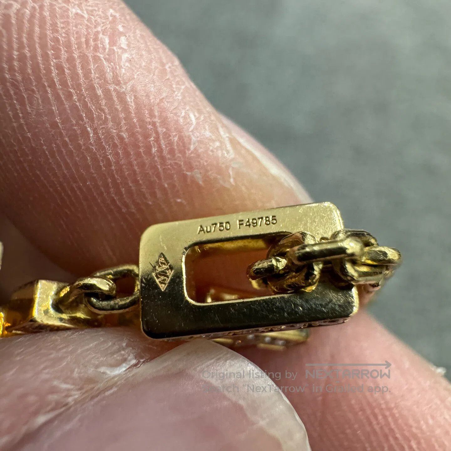 Louis Vuitton Louis Vuitton 18k gold diamond necklace| Size ONE SIZE - 6 Thumbnail