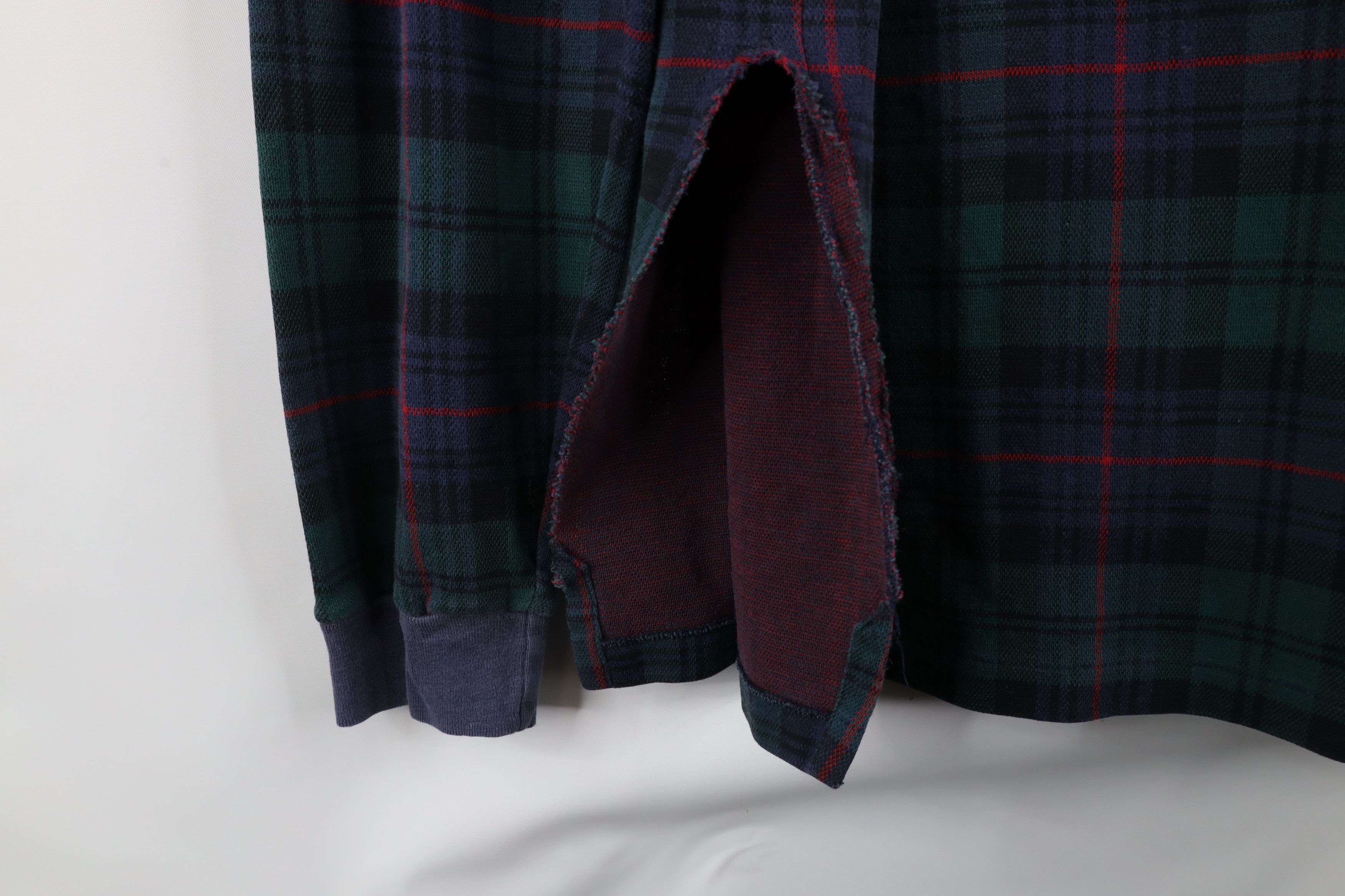 Lands' End × Vintage Vintage 90s Lands End Long Sleeve Rugby Polo Shirt AS IS Size US L / EU 52-54 / 3 - 8 Thumbnail