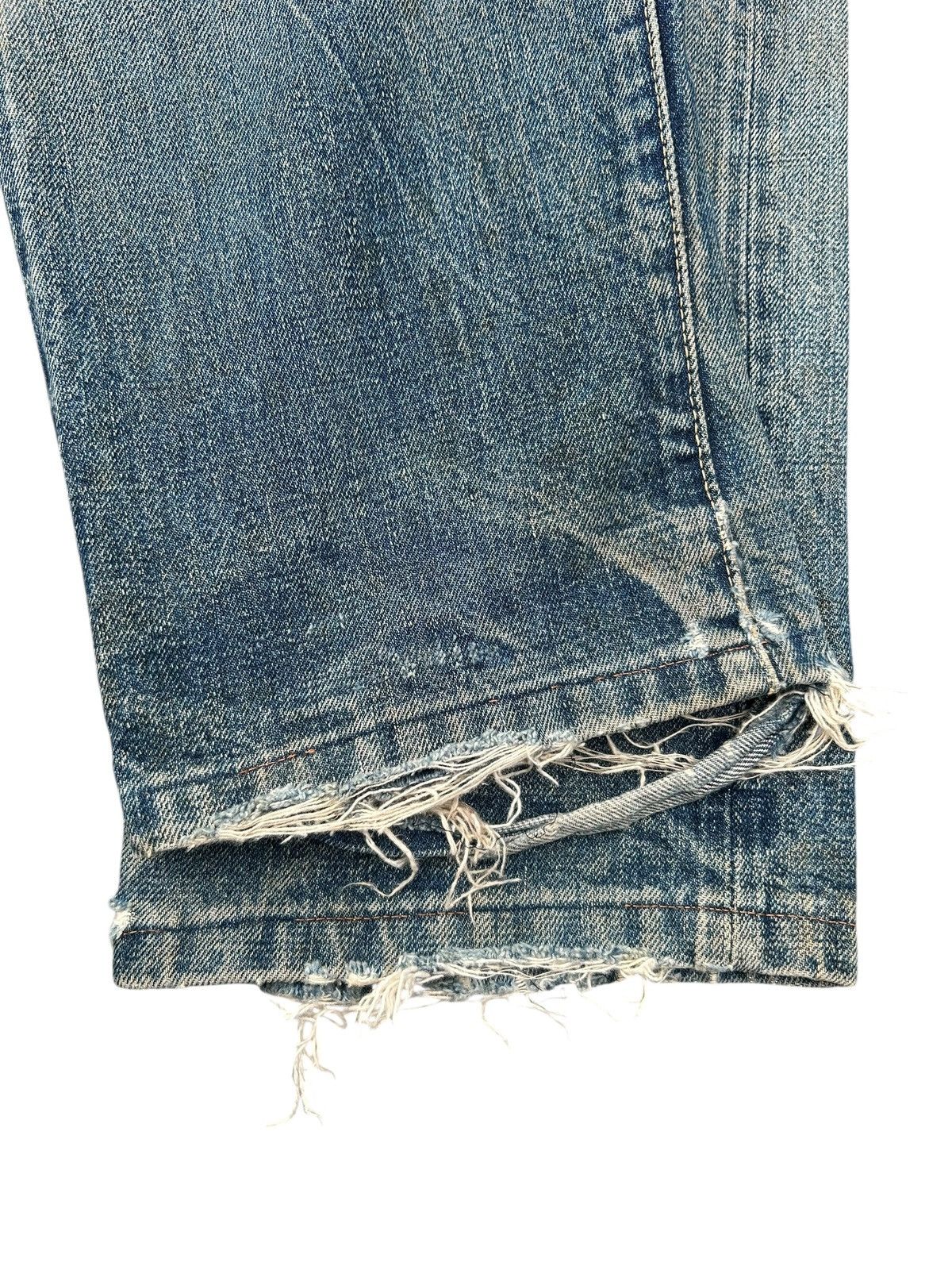 Kapital Thrashed Vintage Hysteric Glamour Selvedge Dirty Denim Jeans Size US 30 / EU 46 - 7 Thumbnail