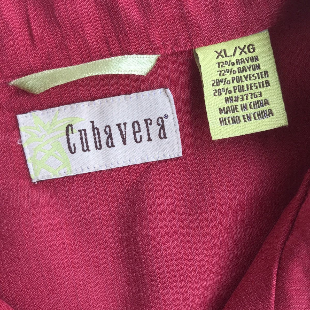 Cubavera Cubavera Camp Collar Bowling Shirt Size US XL / EU 56 / 4 - 7 Thumbnail