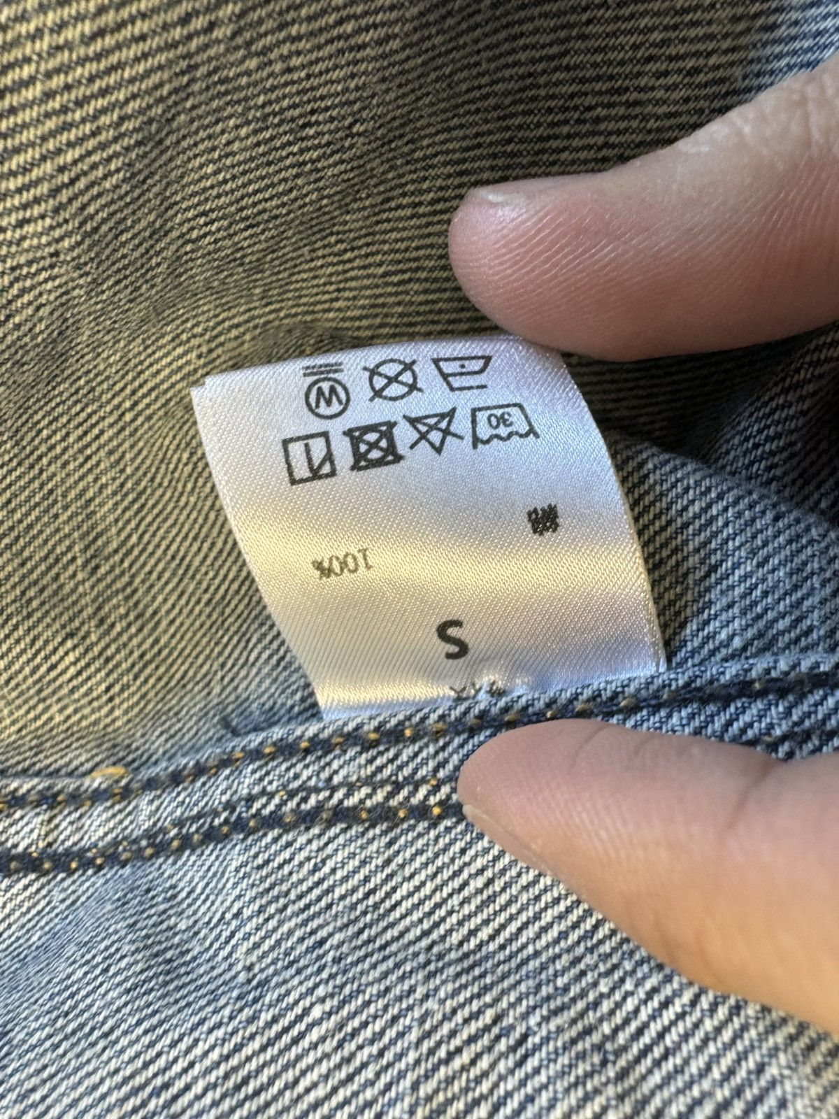 Number (N)ine Number (N)ine Denim Jacket Size US S / EU 44-46 / 1 - 5 Thumbnail